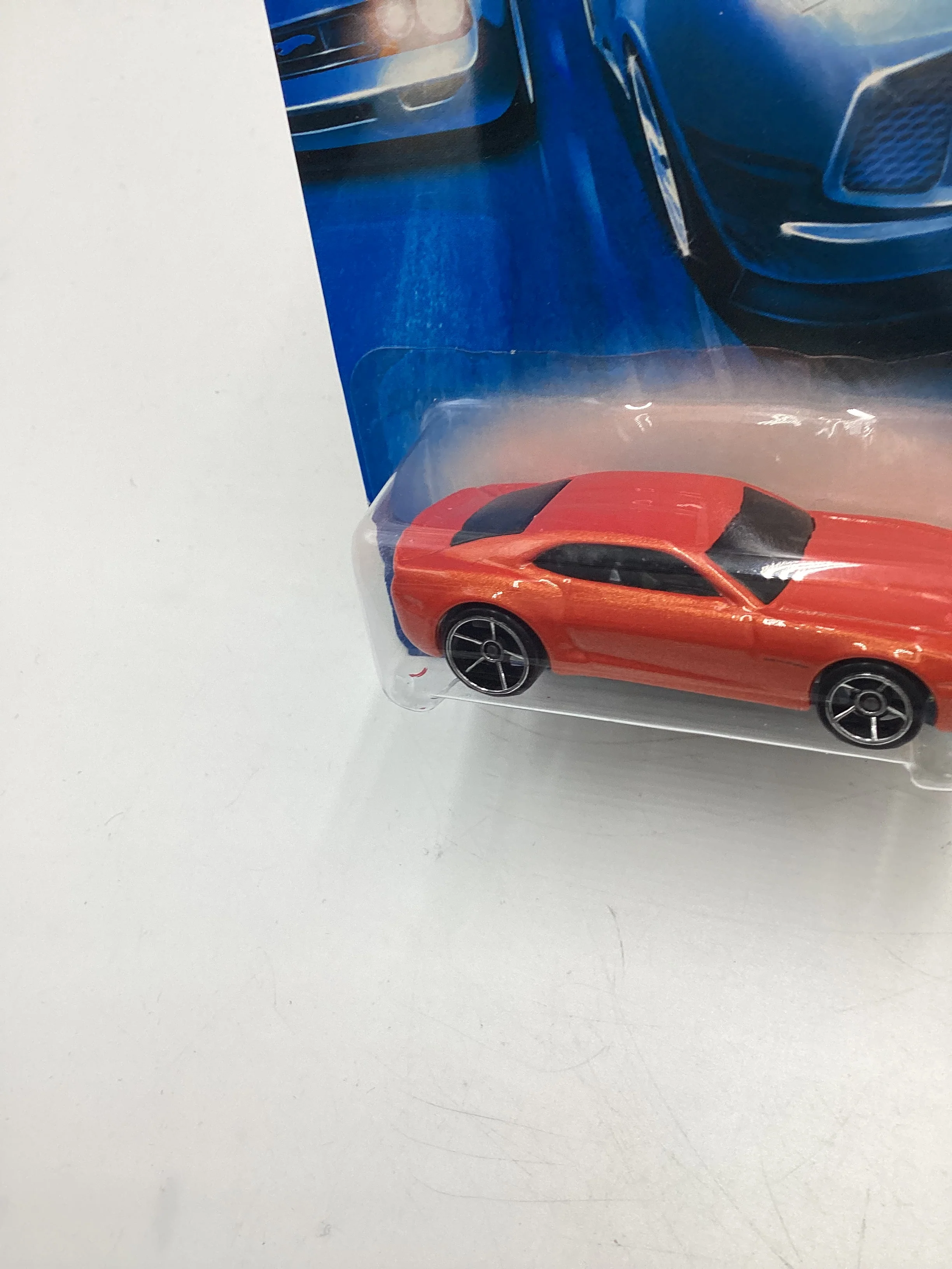 2007 Hot Wheels New Models #2 Chevy Camaro Concept Orange 2A - Image 4