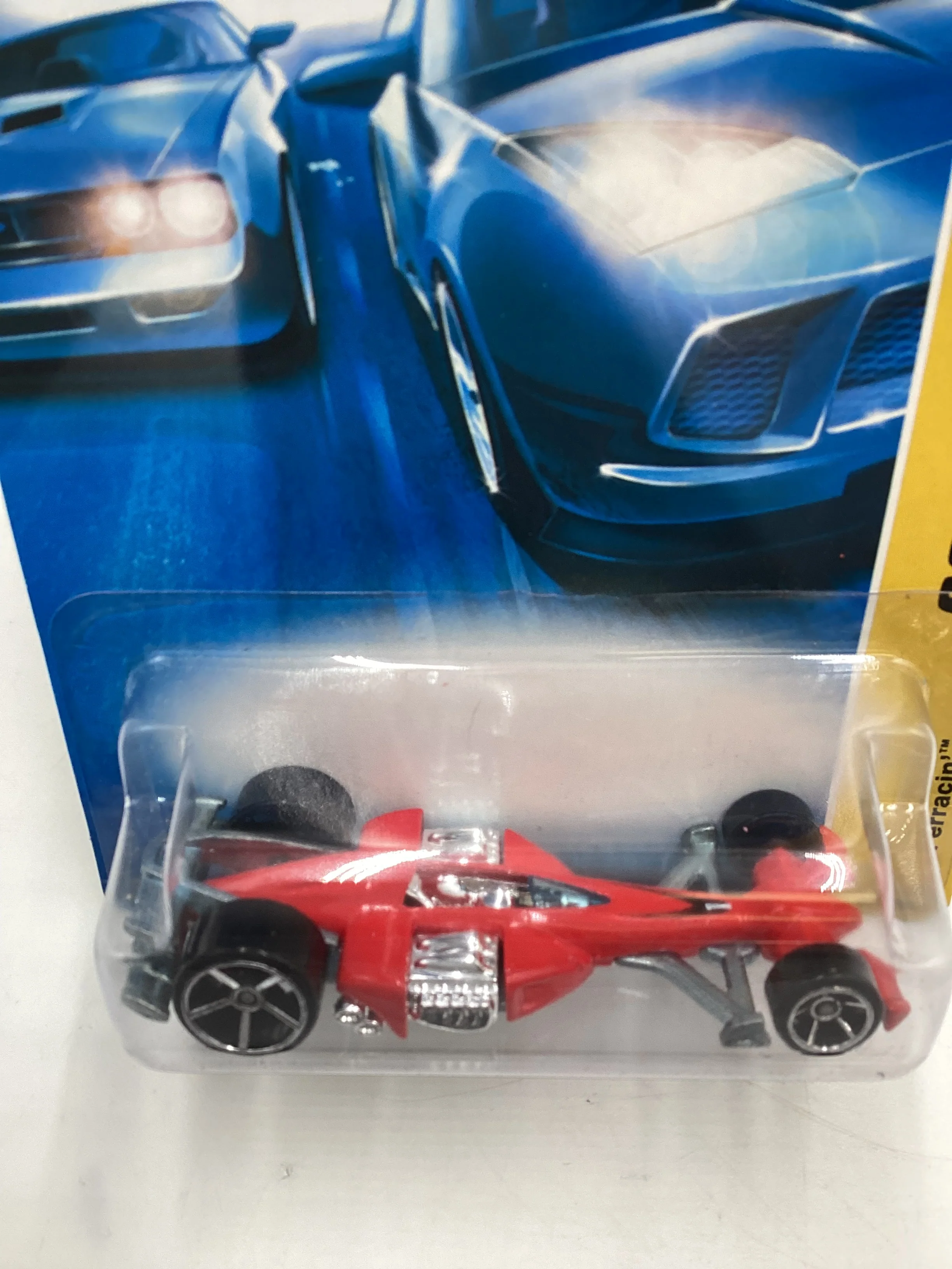 2007 Hot Wheels New Models #21 Ferracin Red ii2 - Image 6