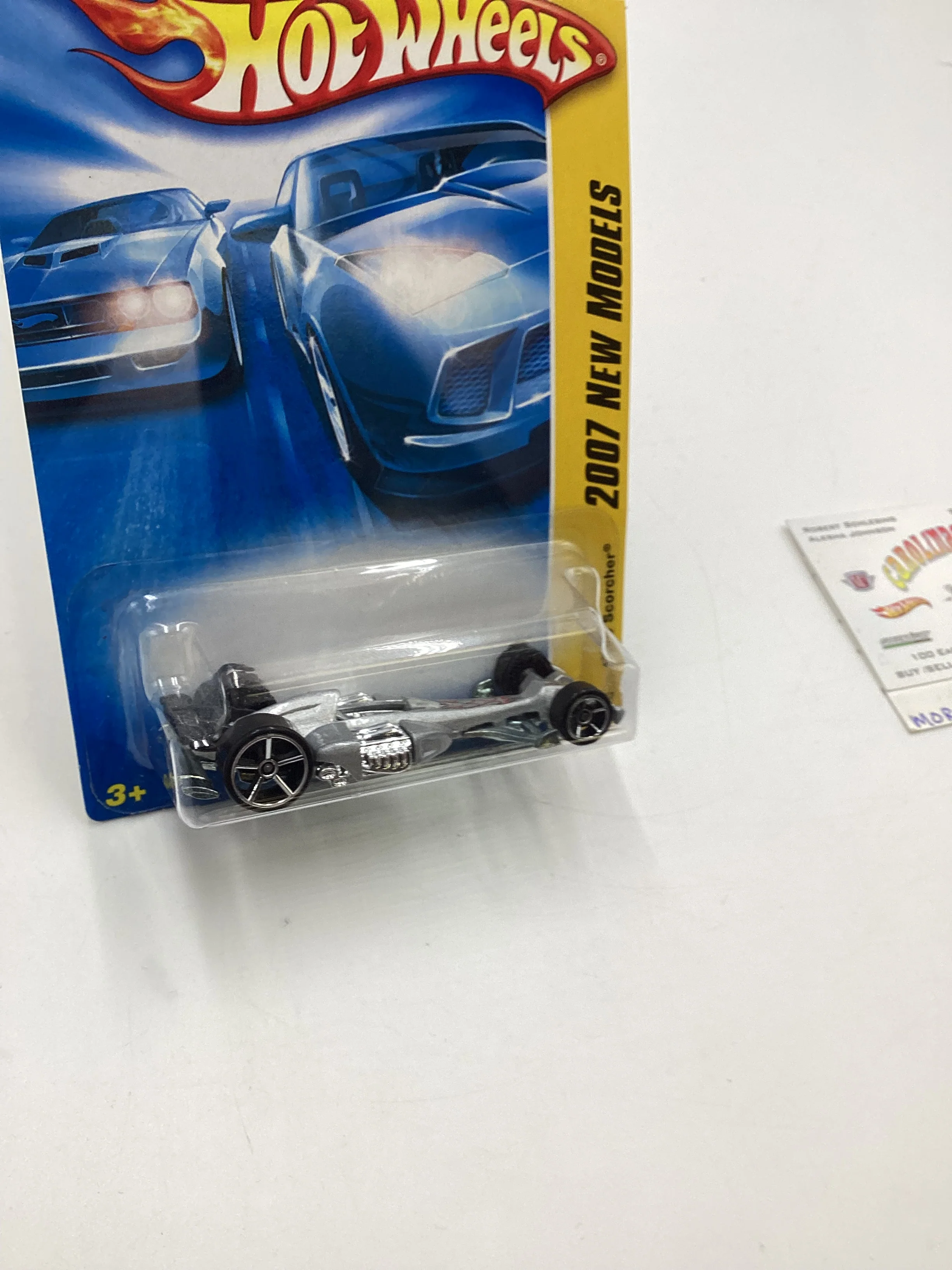 2007 Hot Wheels New Models #21 Nitro Scorcher Silver ii2 - Image 5