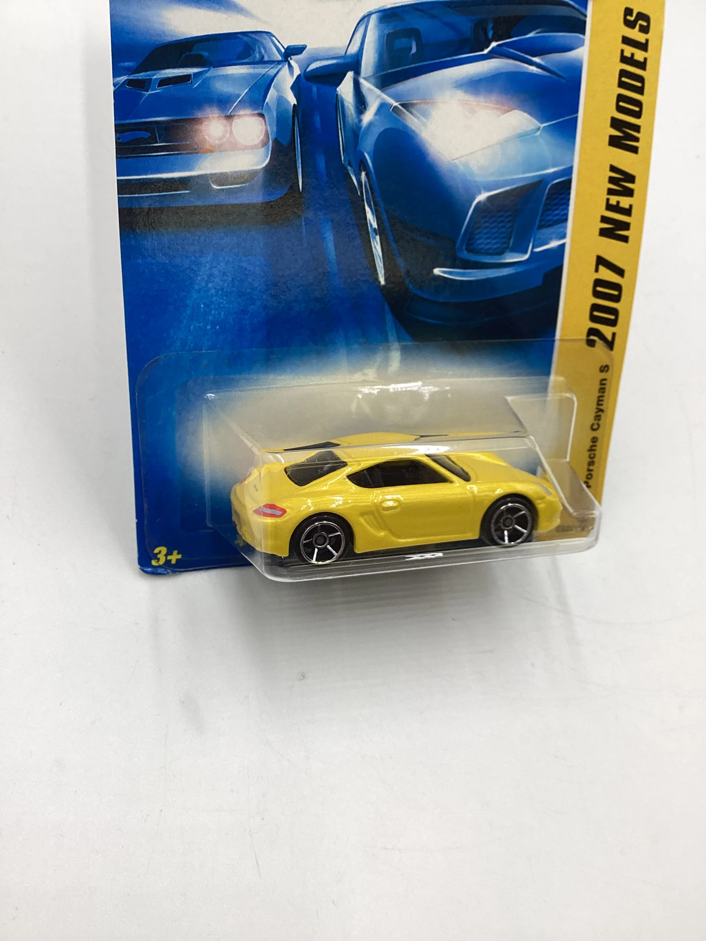 2007 Hot Wheels New Models #32 Porsche Cayman S Yellow 98A - Image 5