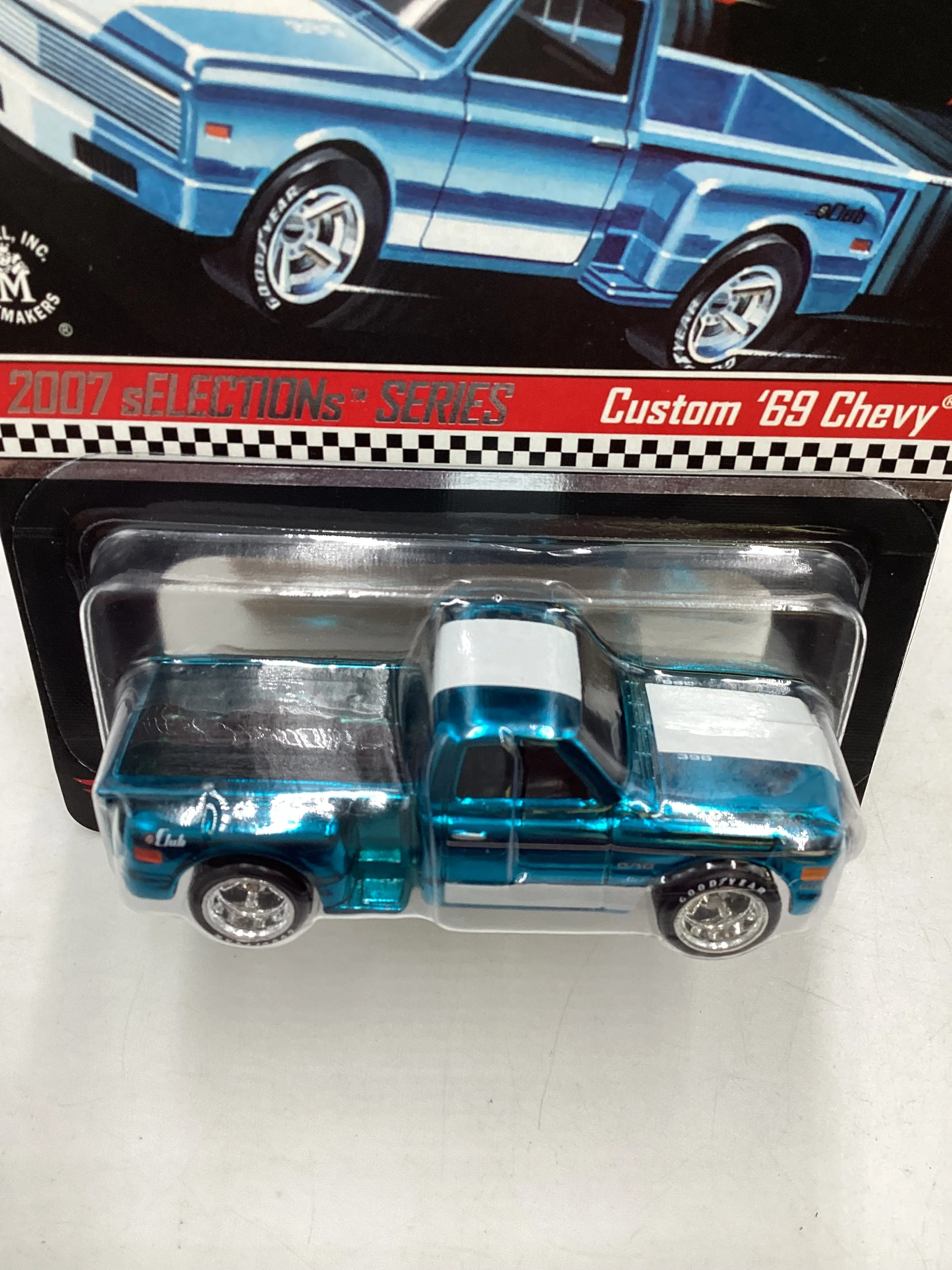 2007 Hot Wheels RLC Selections Series 4/4 #6756/7631 Custom 69 Chevy with protector - Image 6