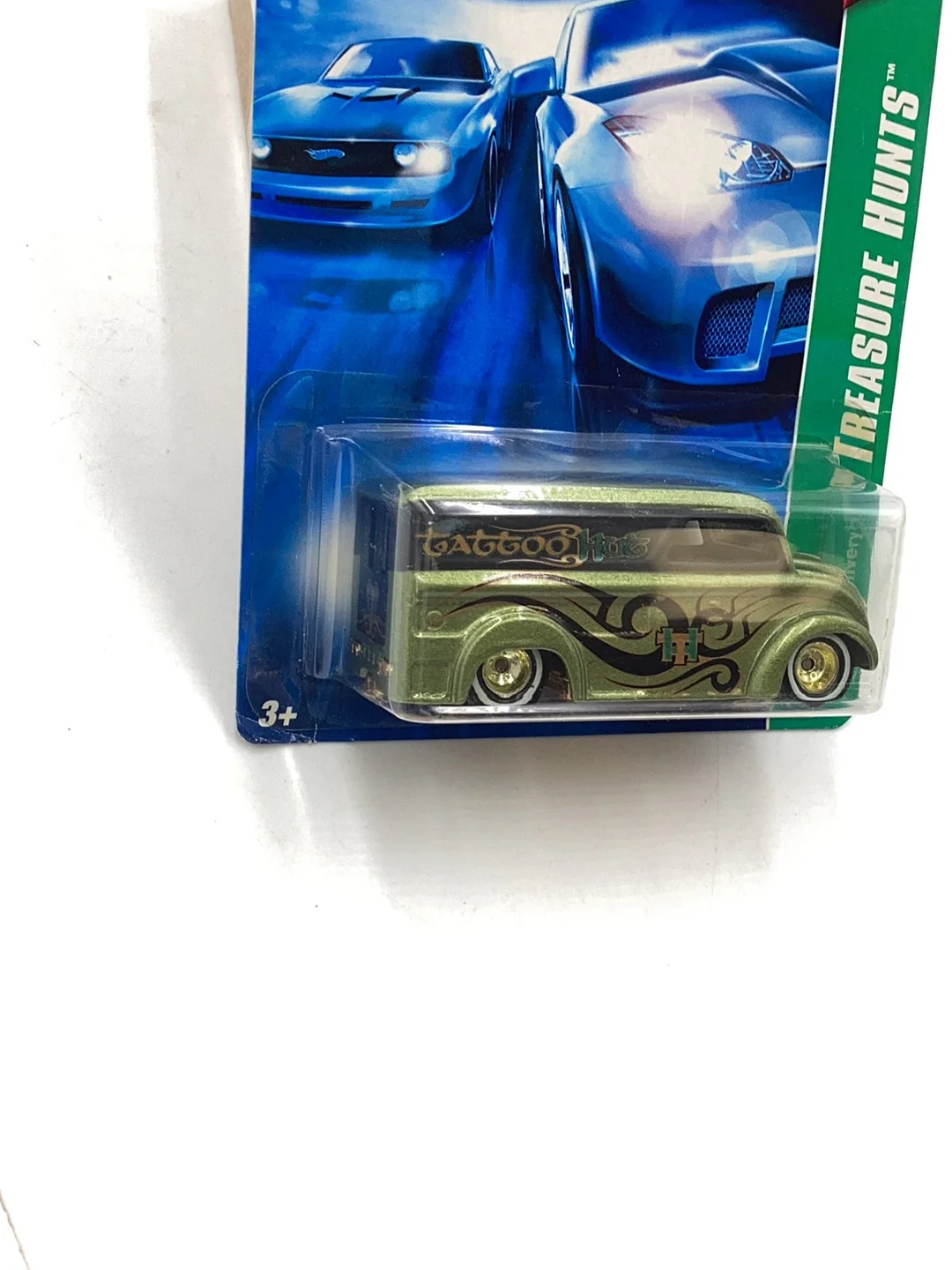 2006 Hot Wheels Treasure Hunt #50 Dairy Delivery with protector - Image 3