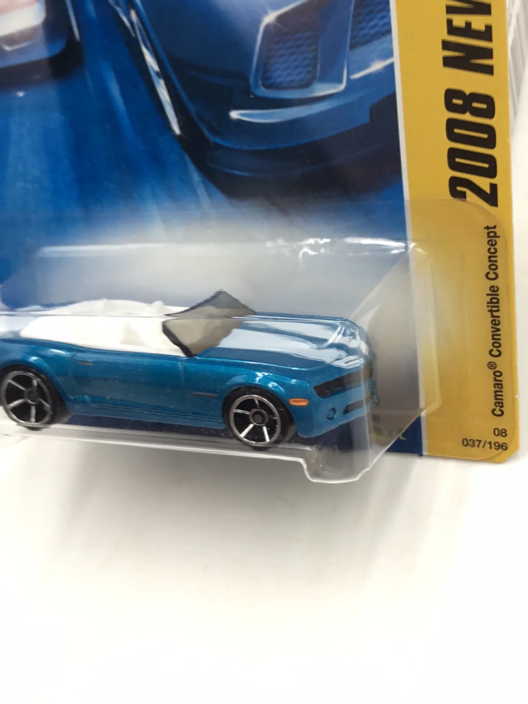 2008 Hot wheels #37 Camaro Convertible concept Z7 - Image 4