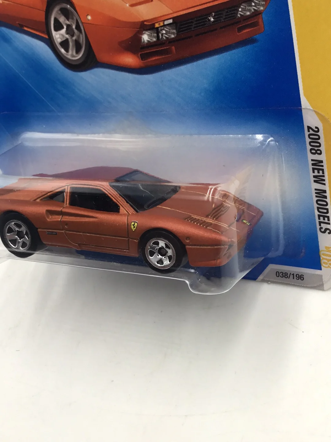 2008 Hot wheels #38 GTO Ferrari Copper PP5 - Image 4