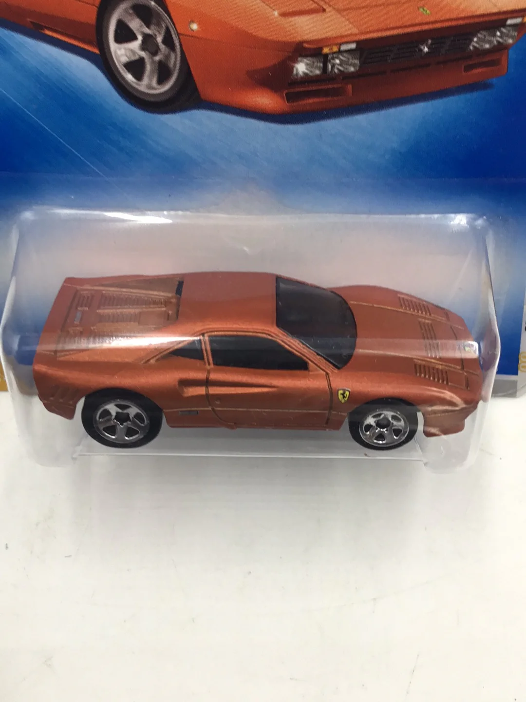 2008 Hot wheels #38 GTO Ferrari Copper PP5 - Image 5