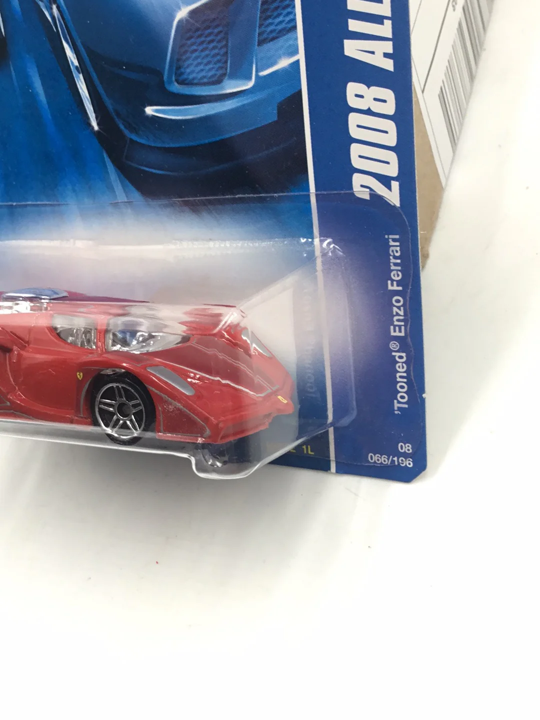 2008 Hot wheels #66 Ferrari Enzo Tooned SS7 - Image 4