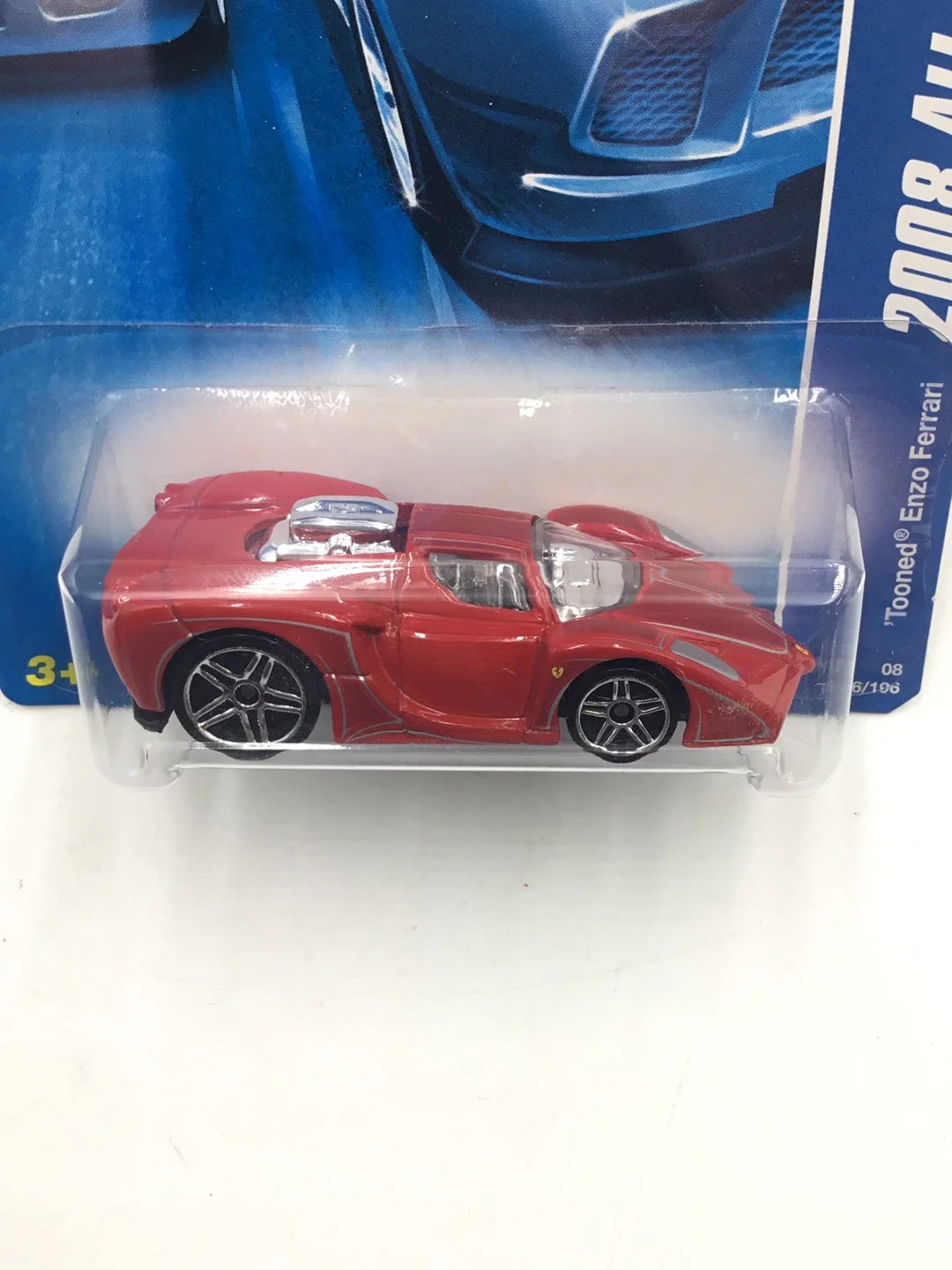 2008 Hot wheels #66 Ferrari Enzo Tooned SS7 - Image 5