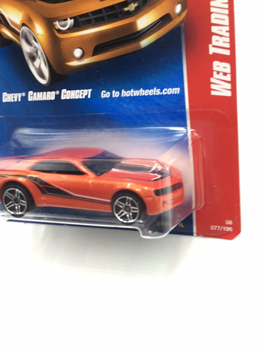 2008 Hot wheels #77 Chevy Camaro concept Z8 - Image 4