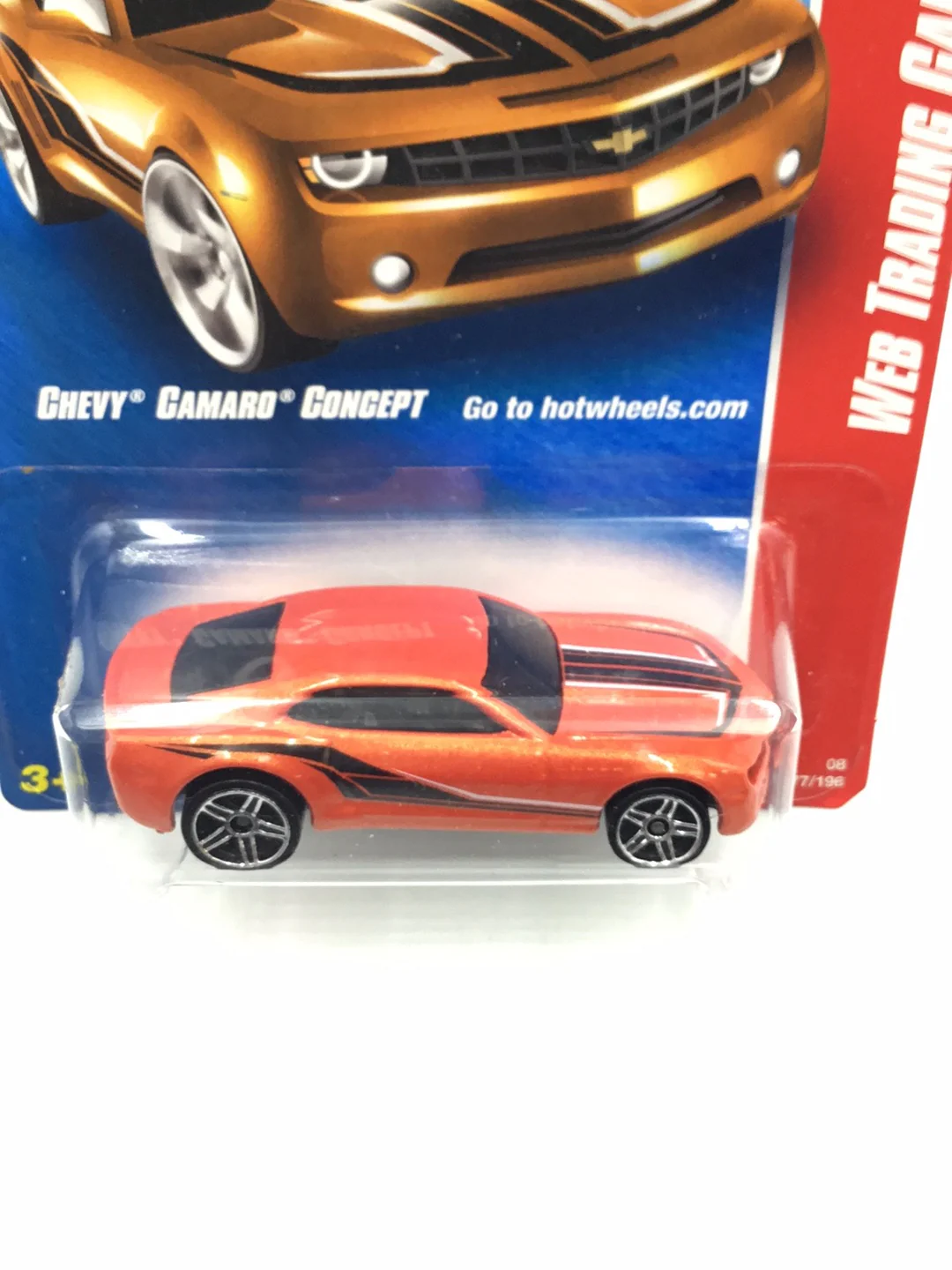 2008 Hot wheels #77 Chevy Camaro concept Z8 - Image 5