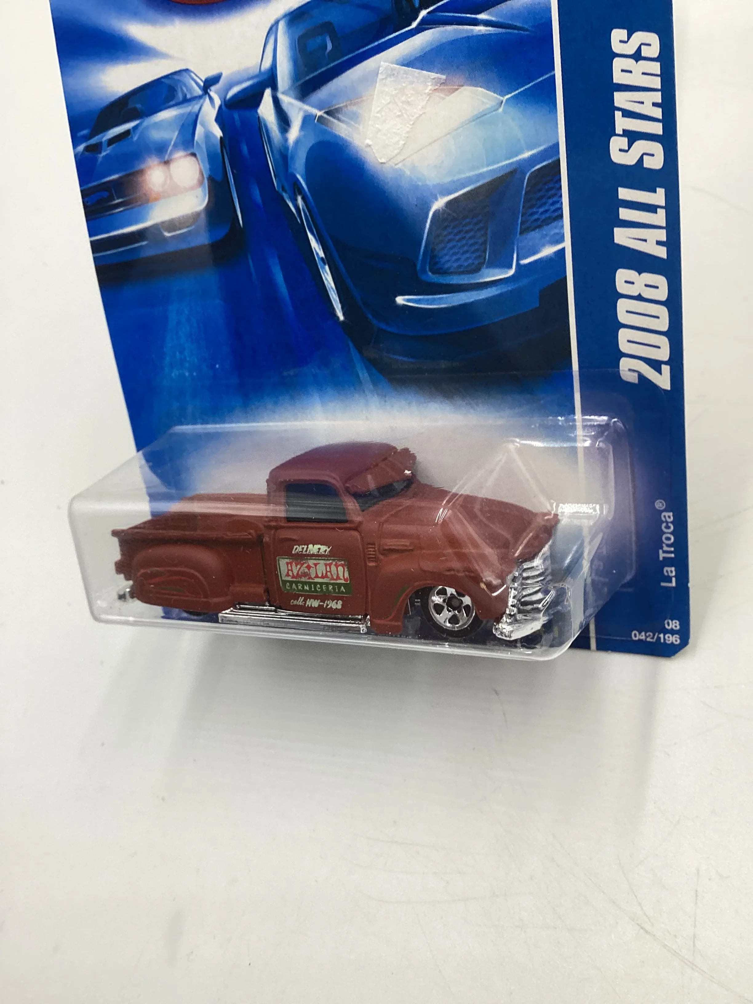 2008 Hot Wheels All Stars #42 La Troca Brown 16A - Image 4