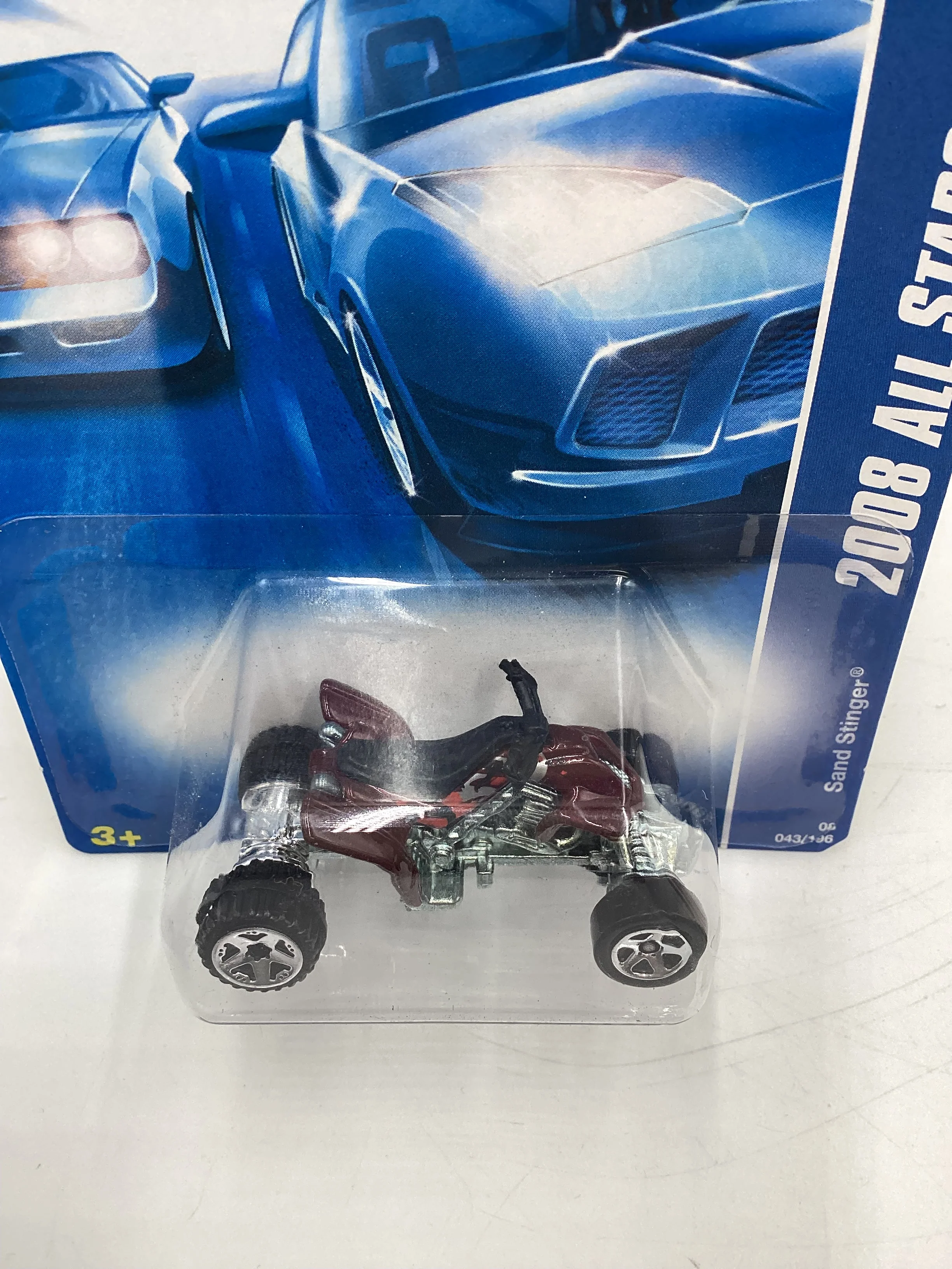 2008 Hot Wheels All Stars #43 Sand Stinger Red EE1 - Image 6