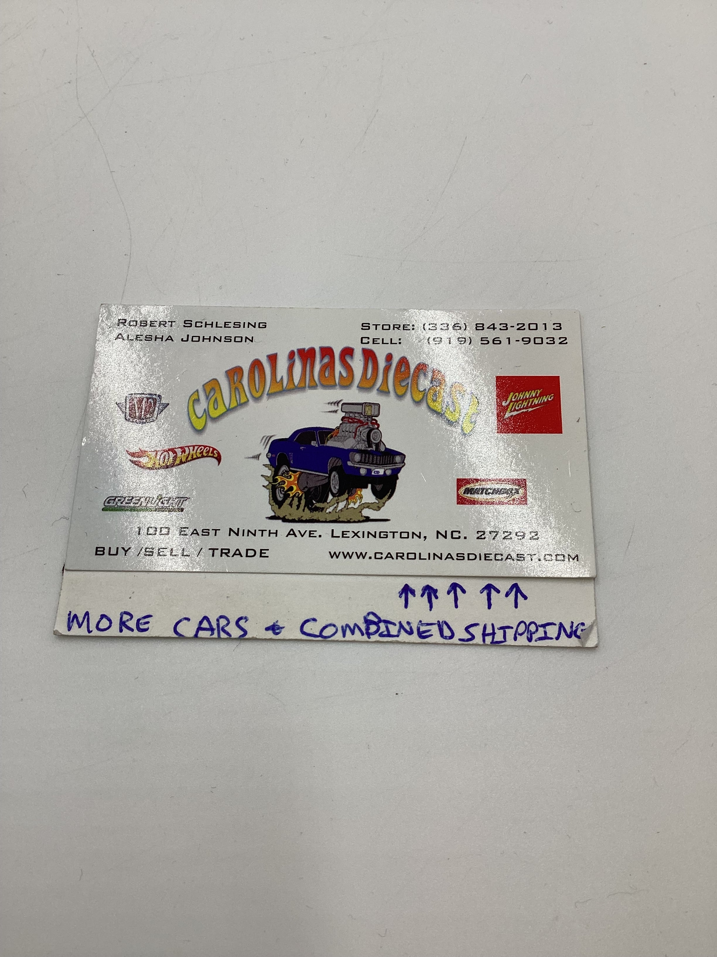 2008 Hot Wheels All Stars #46 Night Burner Blue EE8 - Image 9