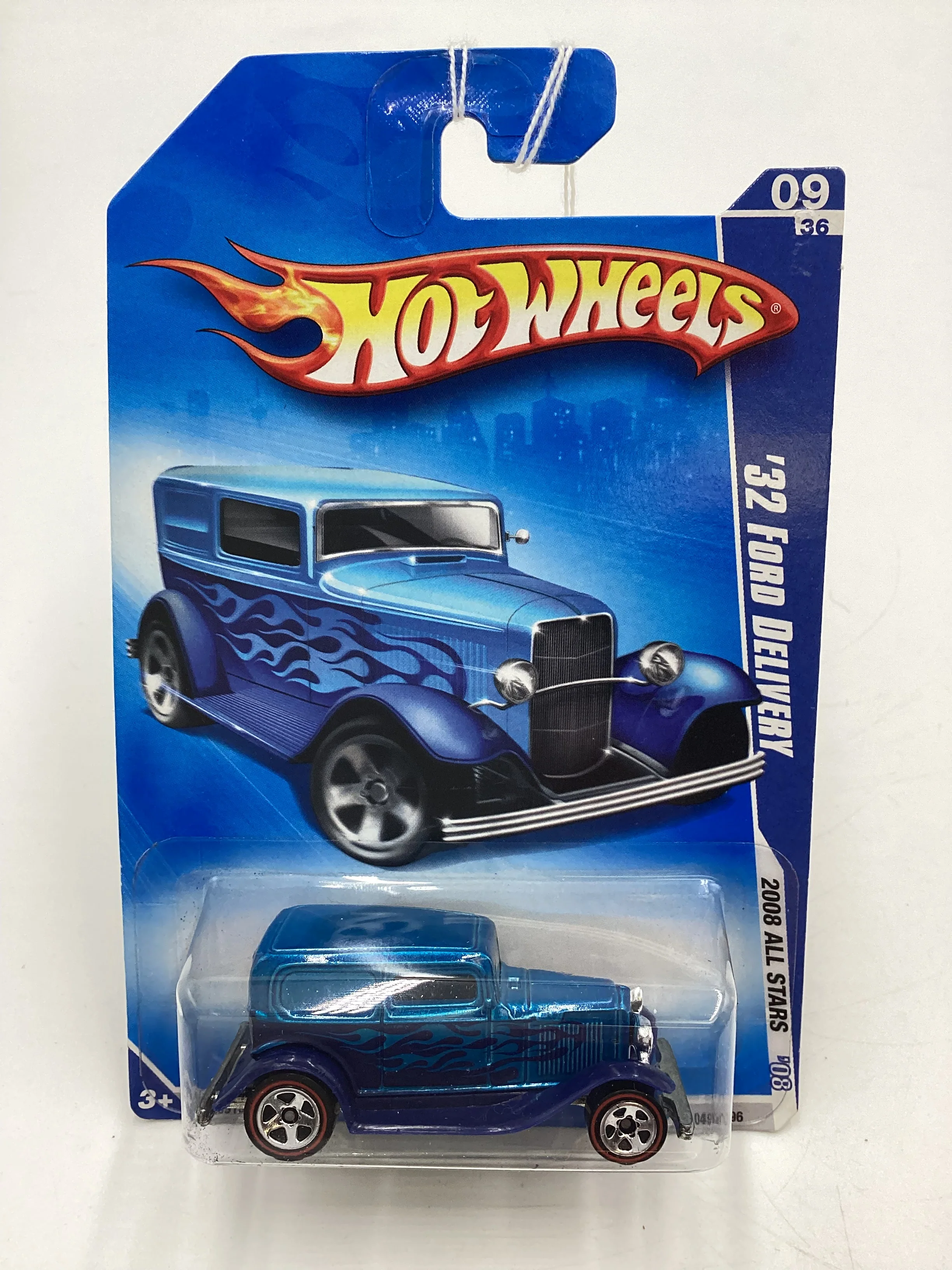 2008 Hot Wheels All Stars #49 32 Ford Delivery Blue 31D - Image 2