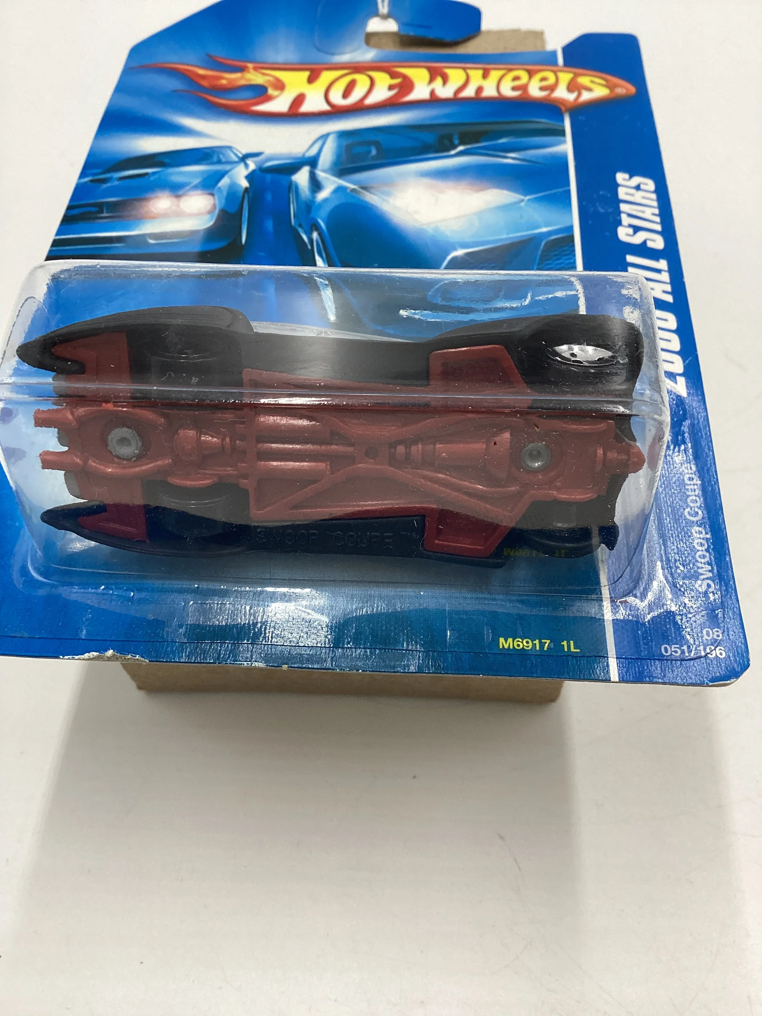 2008 Hot Wheels All Stars #51 Swoop Coupe Gray Z3 - Image 7