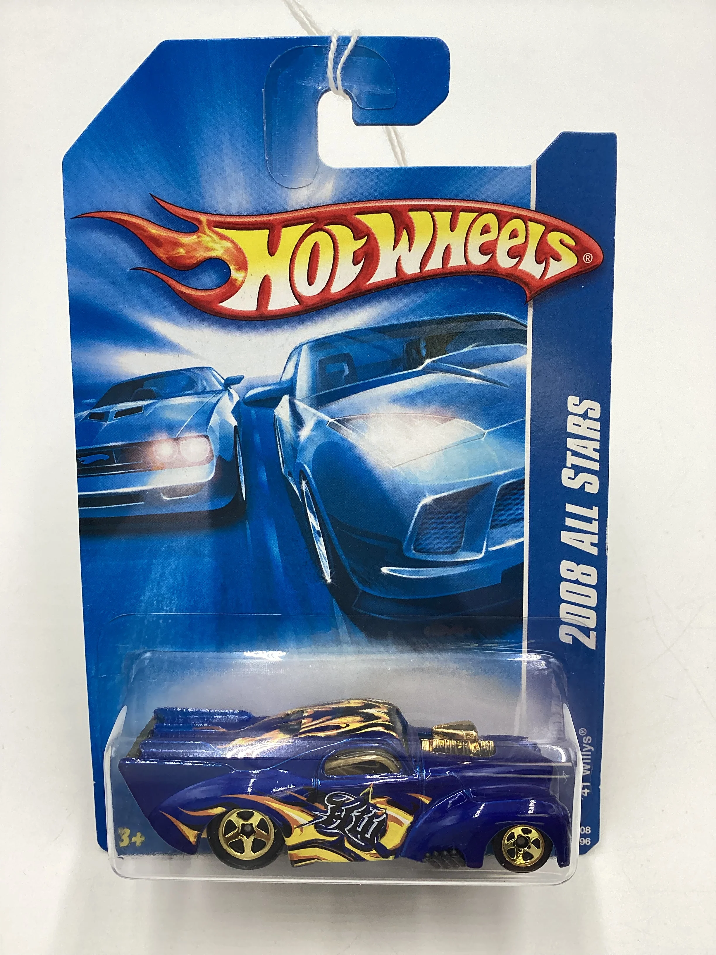 2008 Hot Wheels All Stars #61 41 Willy’s Blue AA3 - Image 2