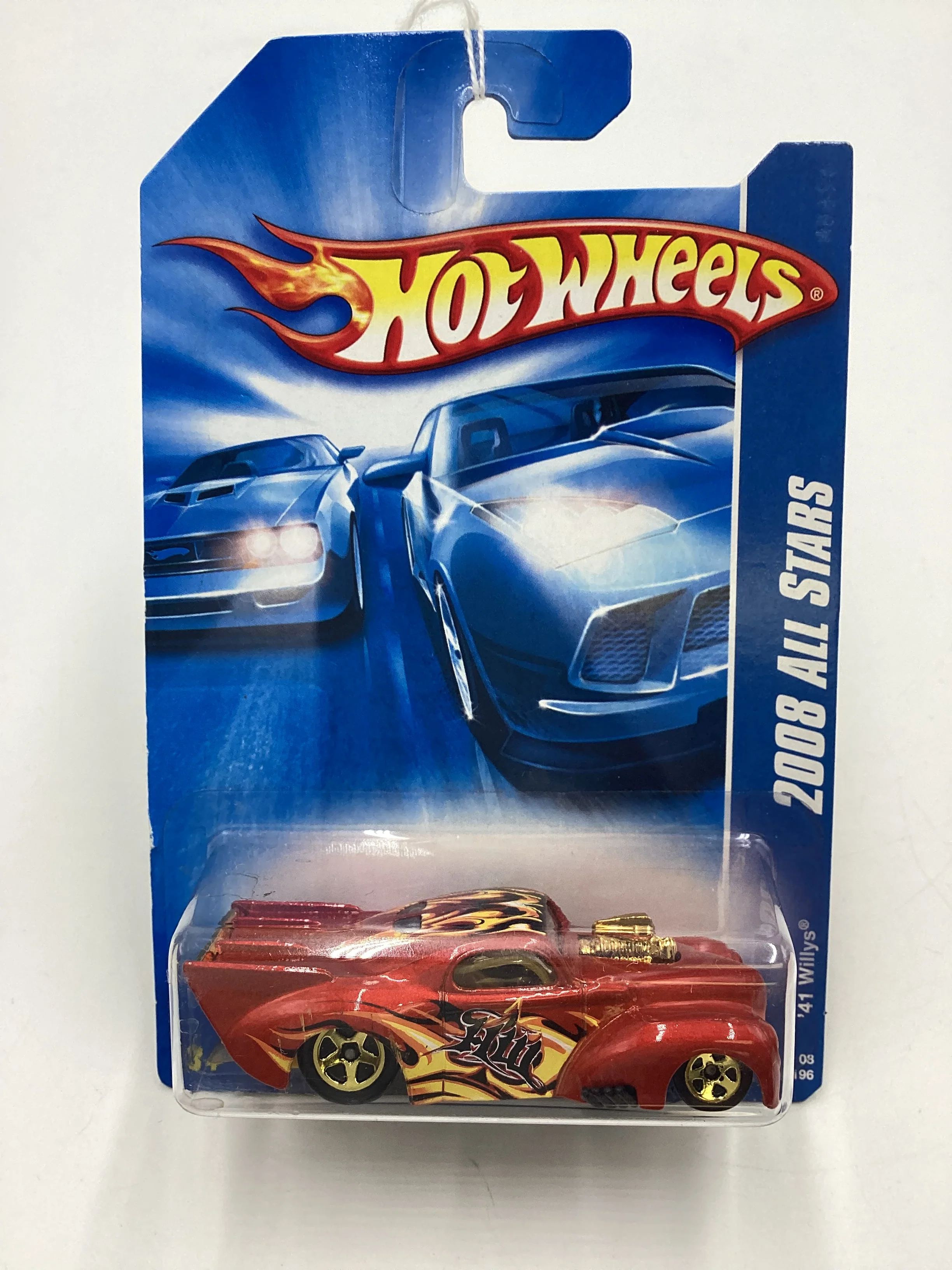 2008 Hot Wheels All Stars #61 41 Willy’s Burnt Orange AA3 - Image 2