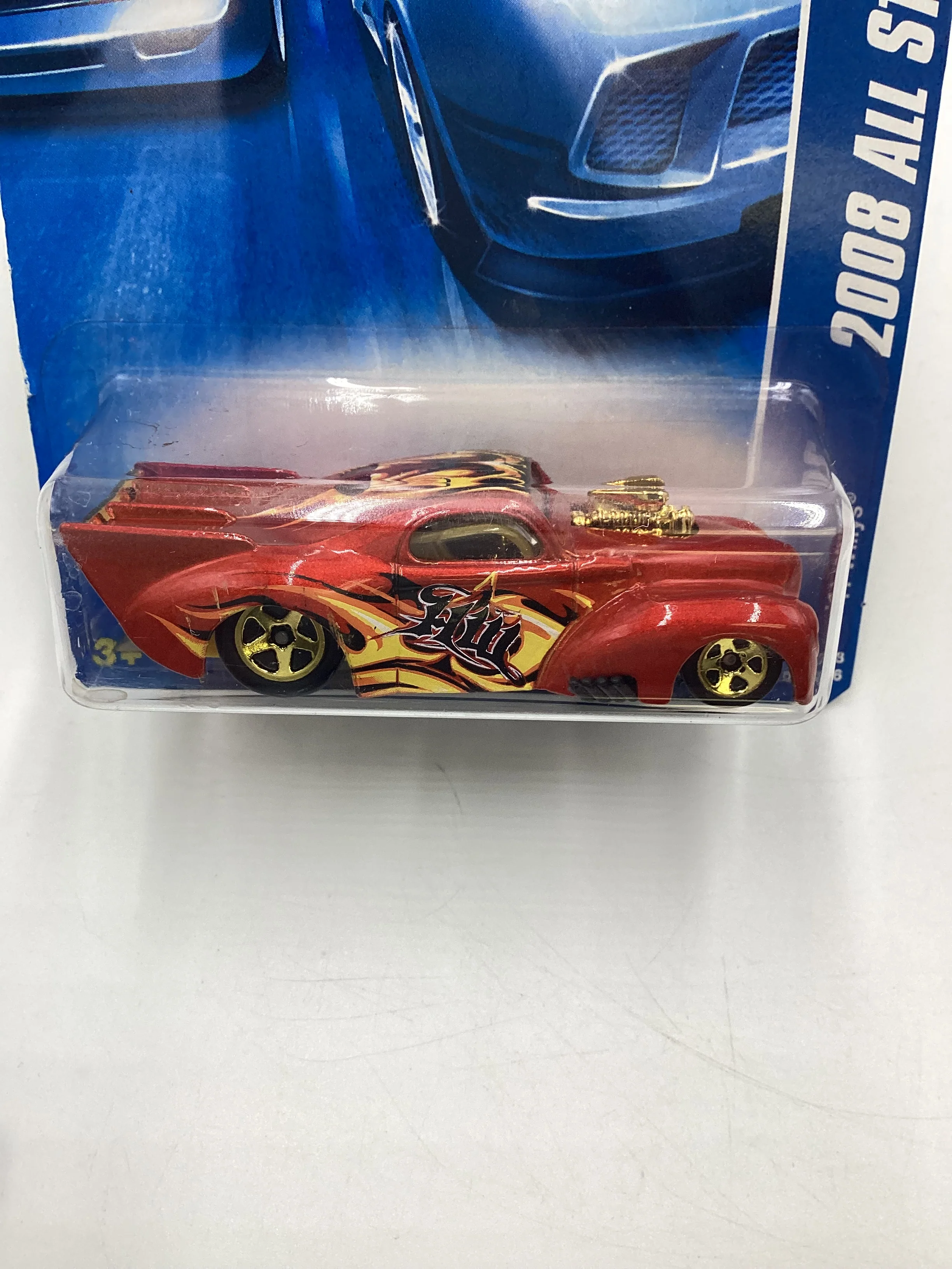 2008 Hot Wheels All Stars #61 41 Willy’s Burnt Orange AA3 - Image 3