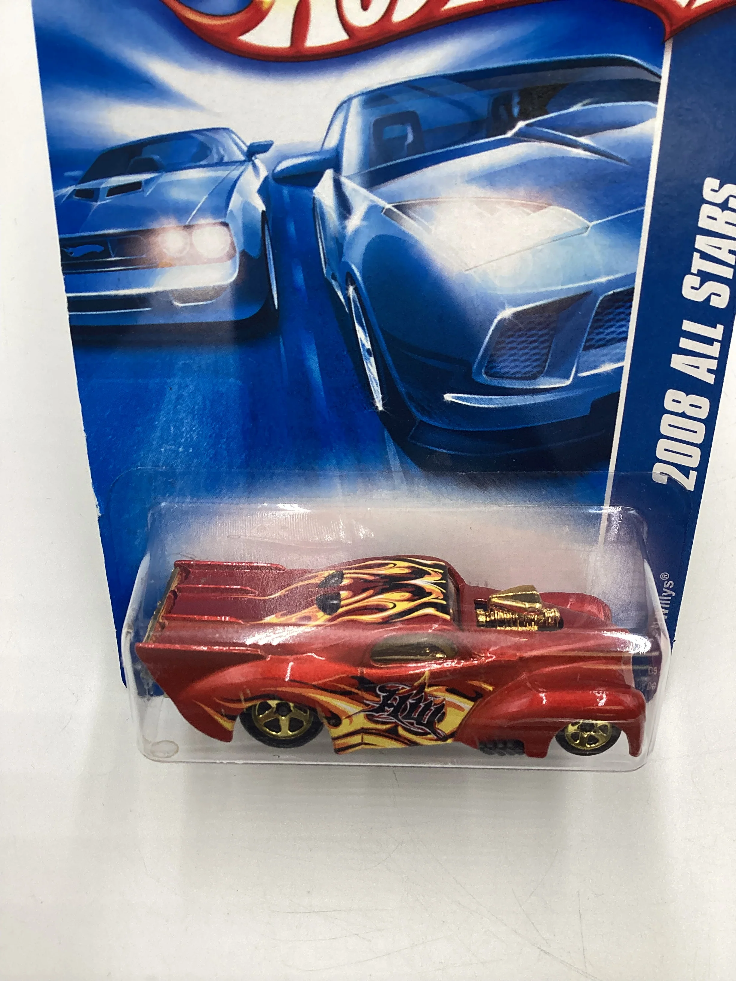 2008 Hot Wheels All Stars #61 41 Willy’s Burnt Orange AA3 - Image 6
