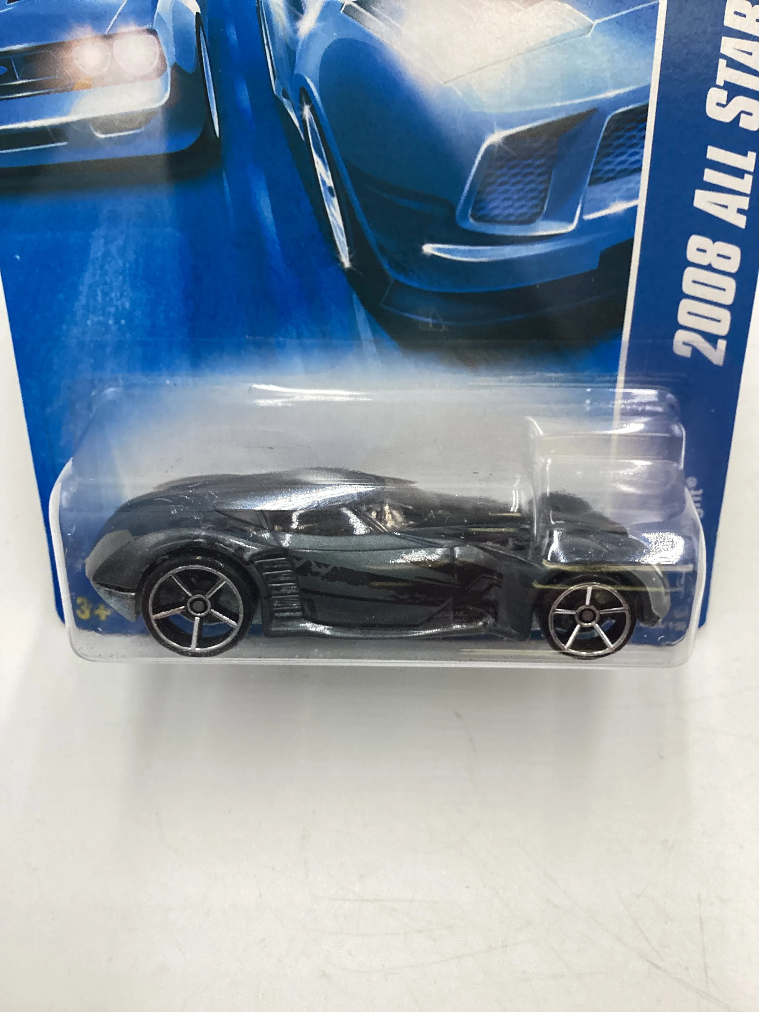 2008 Hot Wheels All Stars #63 Covelight Gray FF3 - Image 3