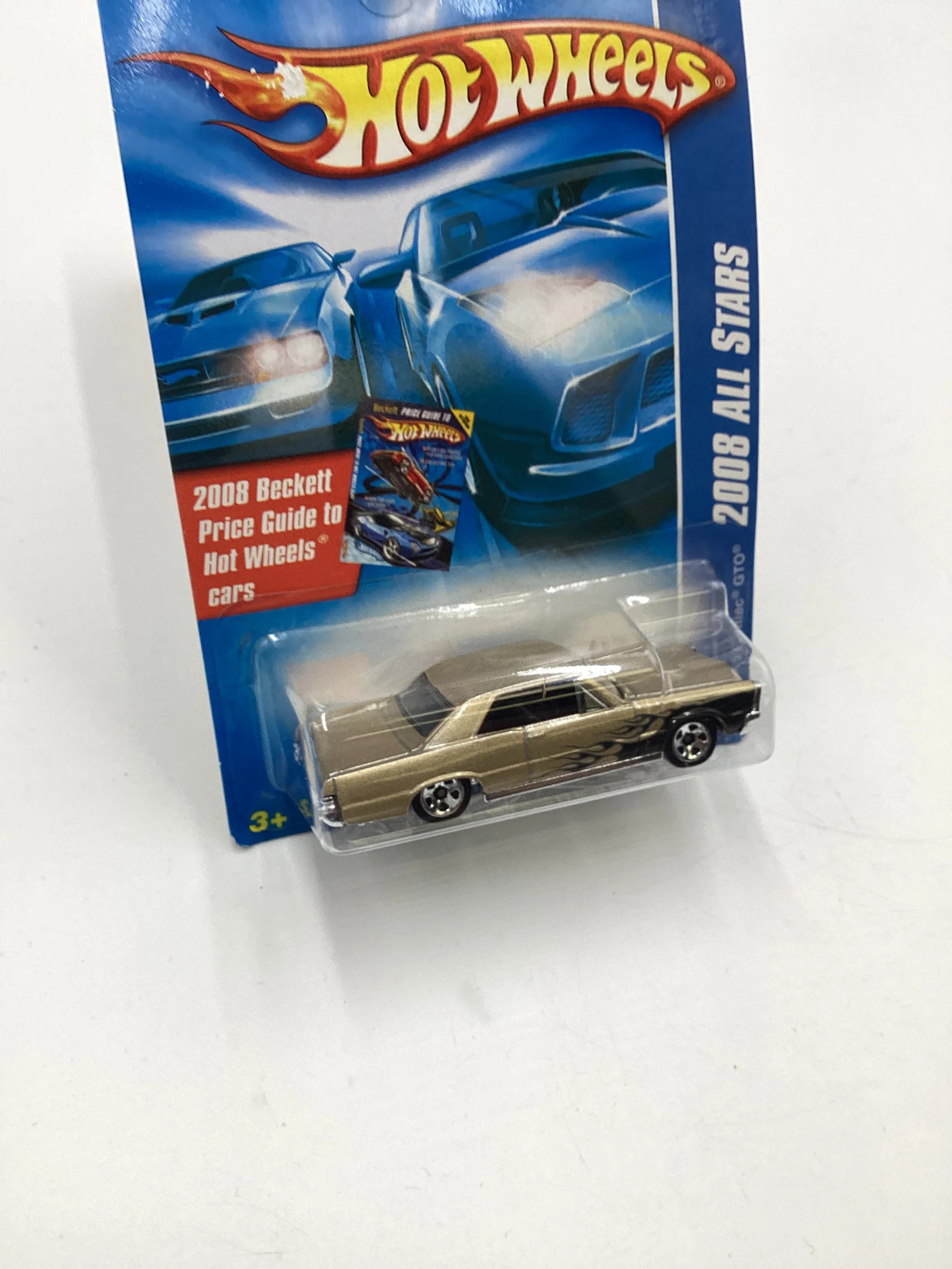 2008 Hot Wheels All Stars #70 1965 Pontiac GTO Gold Alt Art Card Kmart Exclusive 239B - Image 5