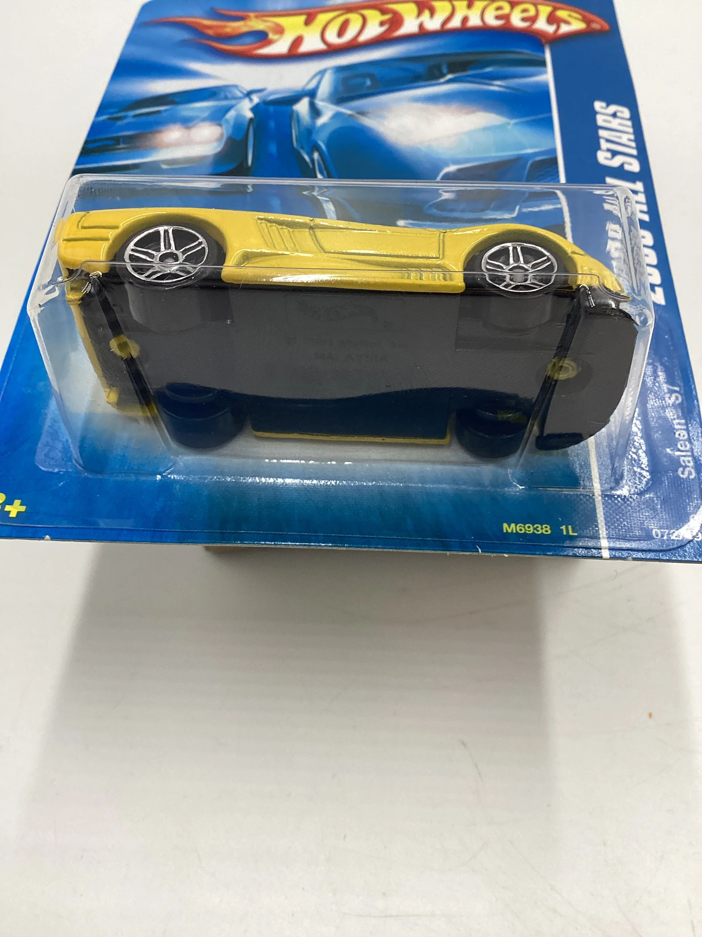2008 Hot Wheels All Stars #72 Saleen S7 Yellow 28D - Image 7