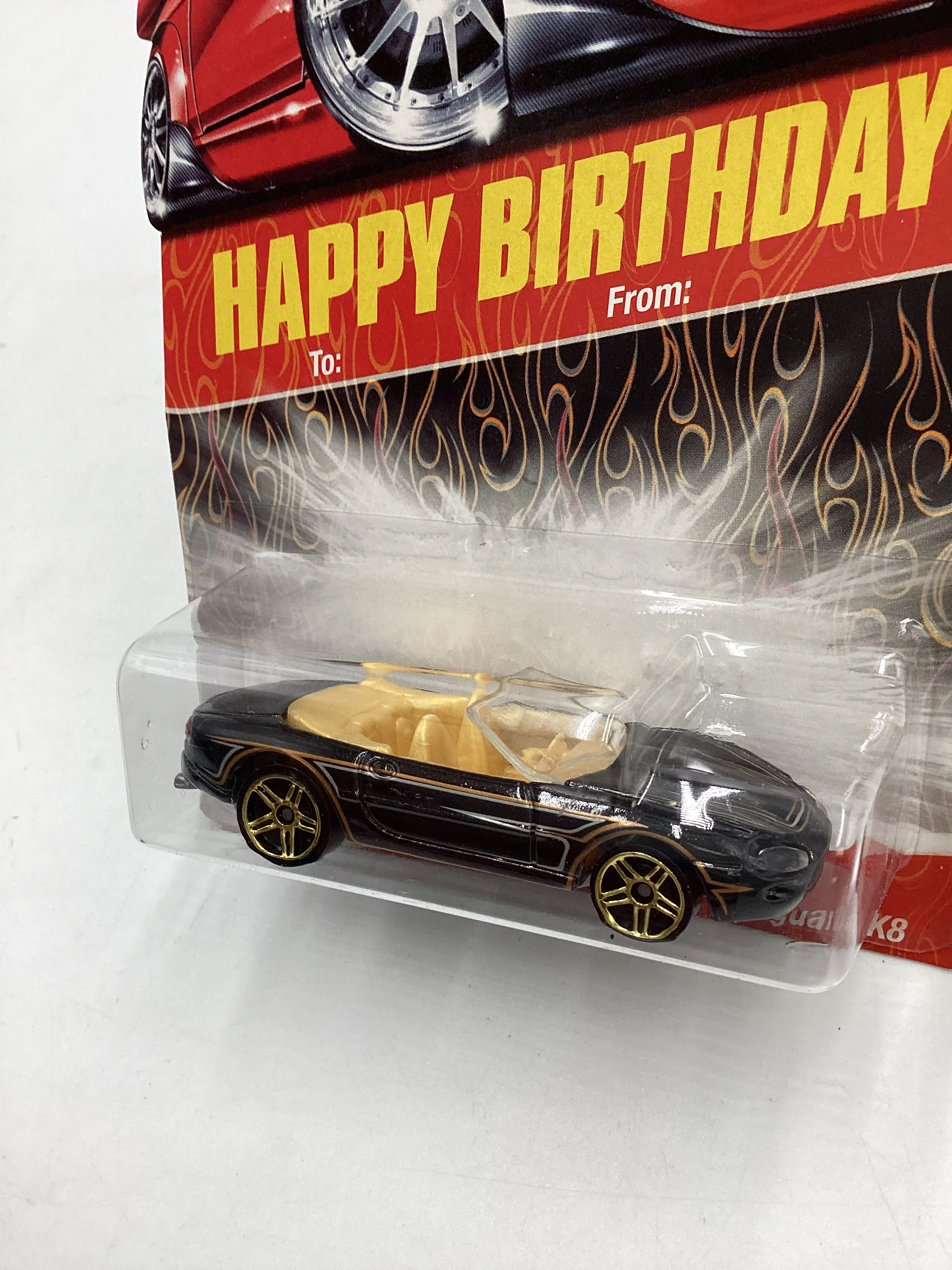 2008 Hot Wheels Happy Birthday Jaguar XK8 161E - Image 4