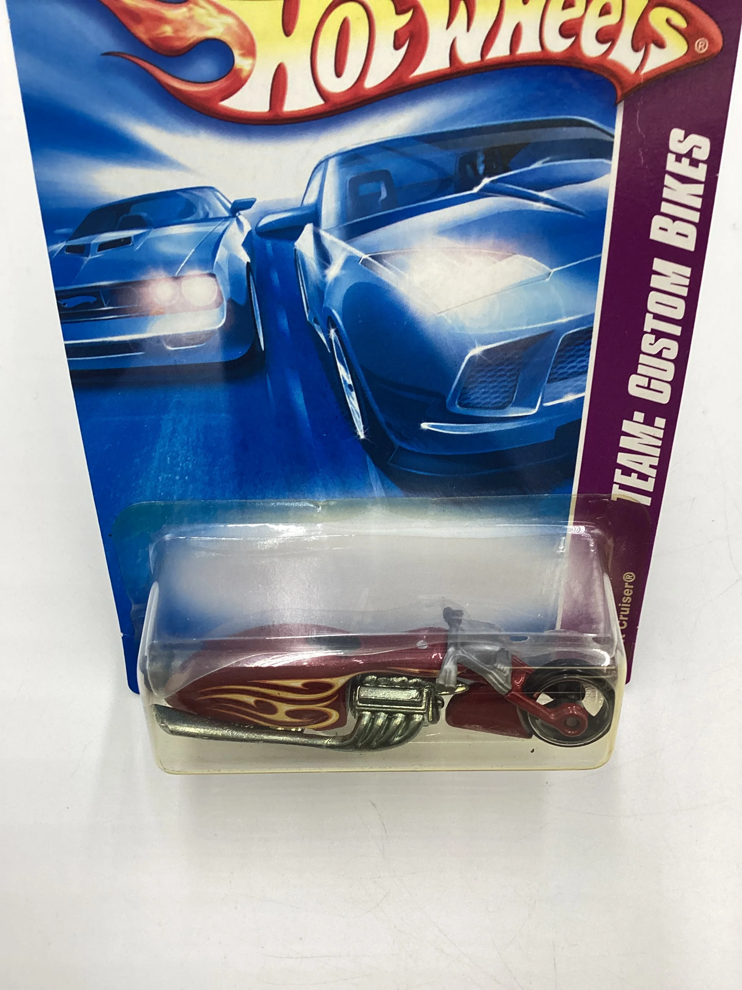 2008 Hot Wheels HW Team: Custom Bikes #149 Pit Cruiser Red 113B - Image 5