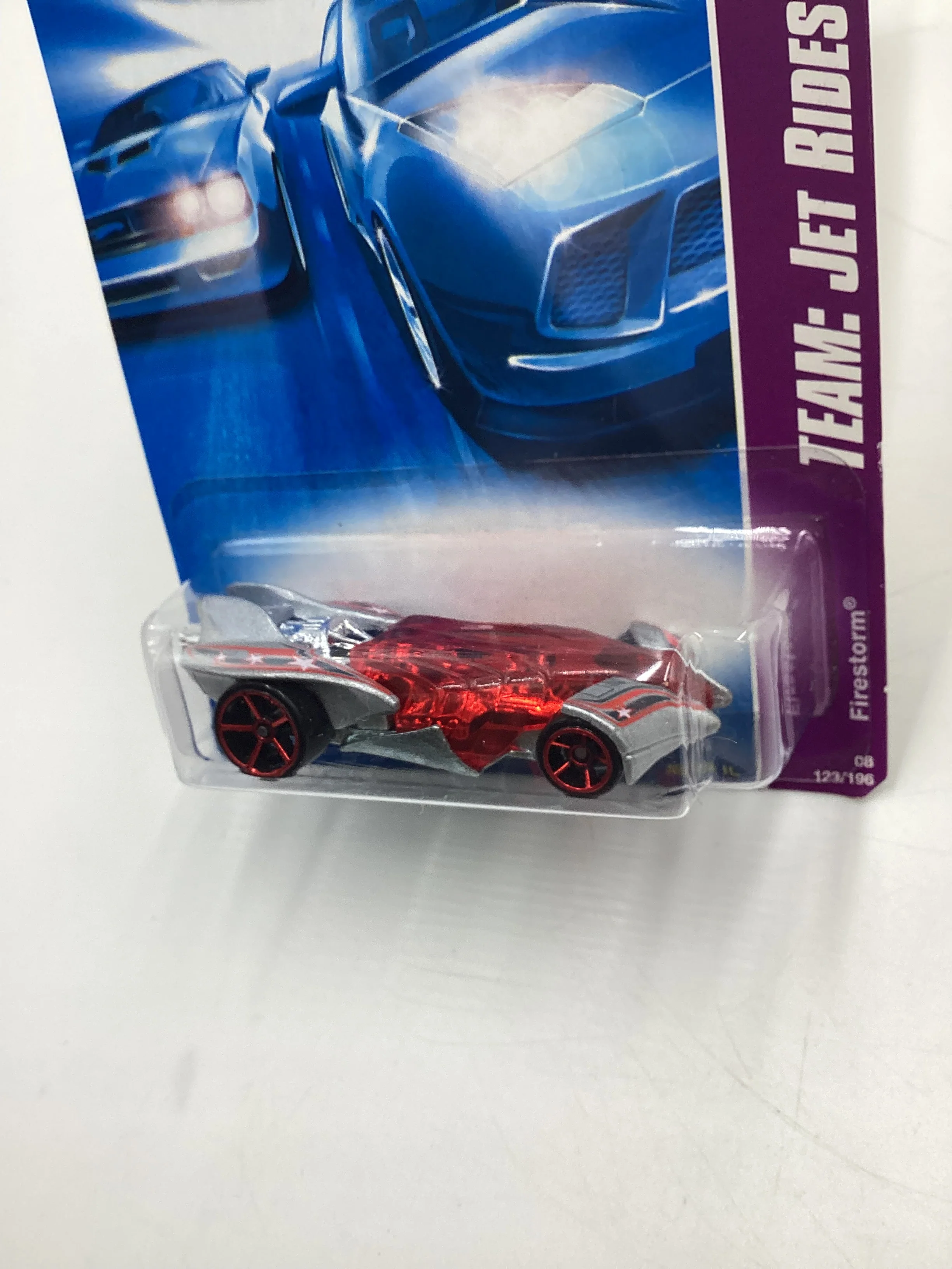2008 Hot Wheels HW Team: Jet Rides #123 Firestorm AA4 - Image 4