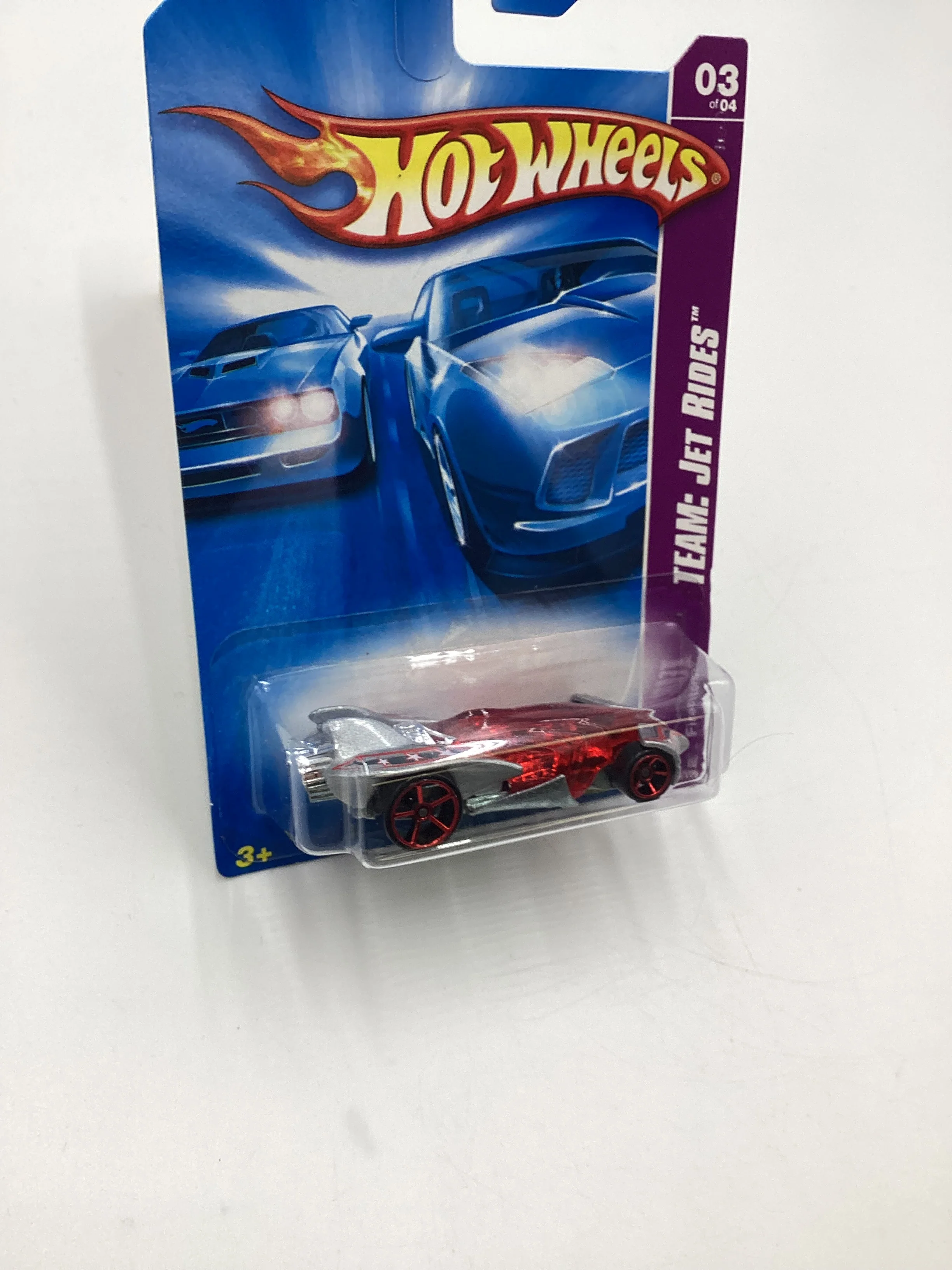 2008 Hot Wheels HW Team: Jet Rides #123 Firestorm AA4 - Image 5