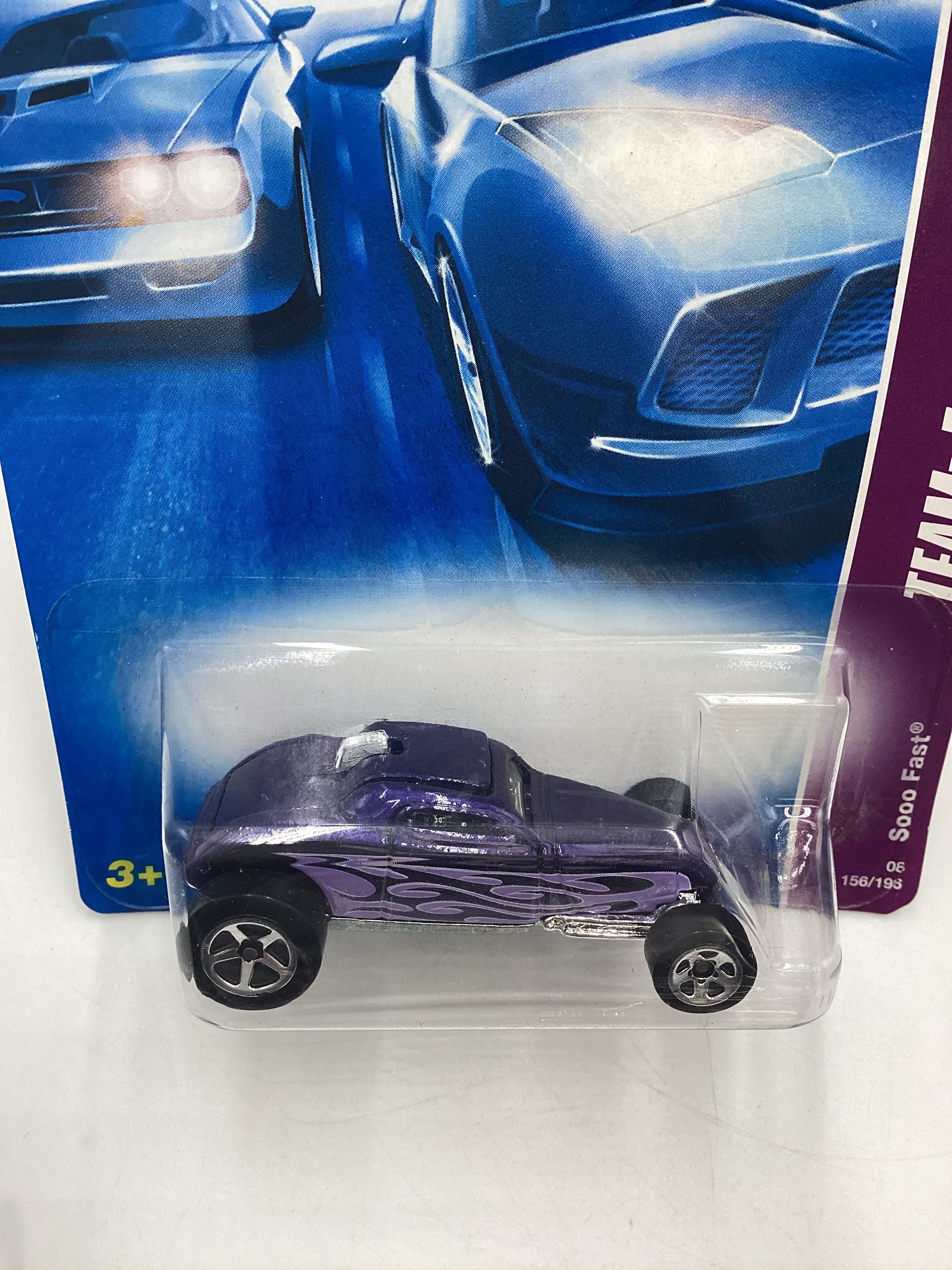 2008 Hot Wheels HW Team: Engine Revealers #156 Soooo Fast Purple AA4 - Image 6