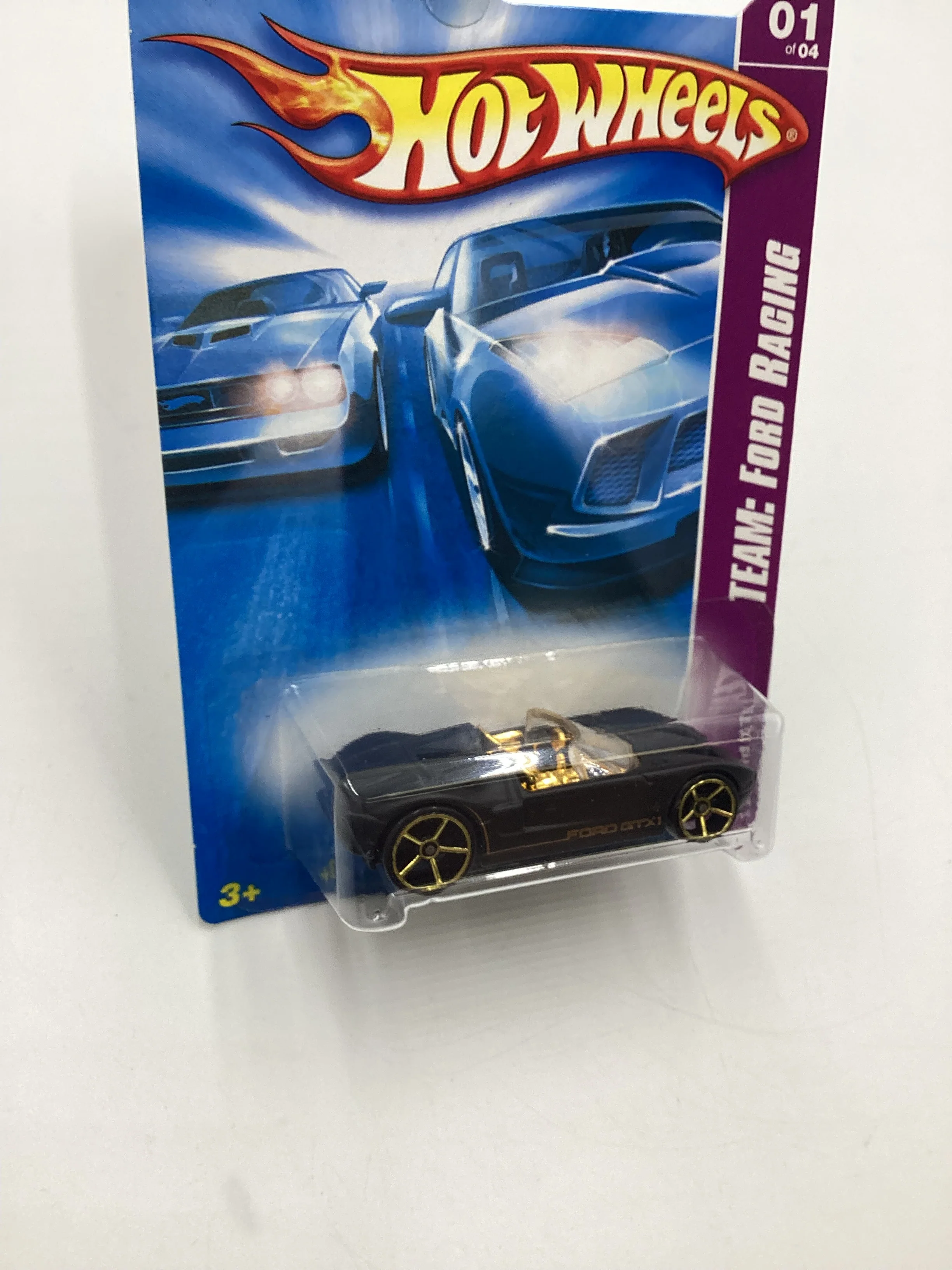 2008 Hot Wheels HW Team: Ford Racing #141 Ford GTX1 Matte Black 22i - Image 5