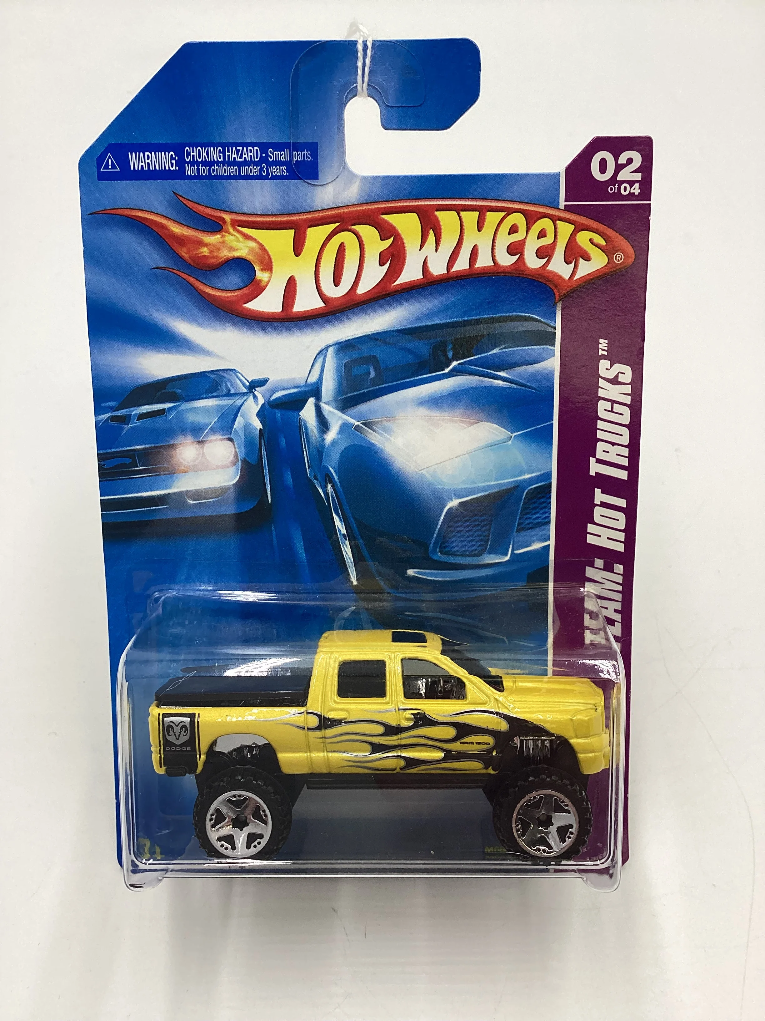 2008 Hot Wheels HW Team: Hot Trucks #138 Dodge Ram 1500 Yellow 39B - Image 2