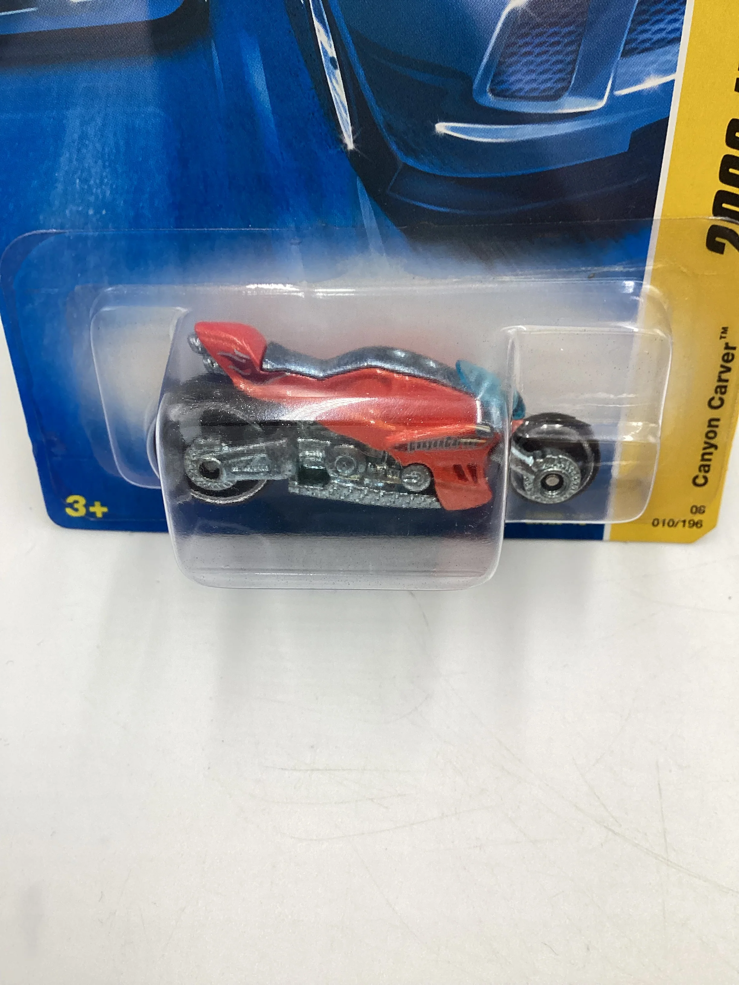 2008 Hot Wheels New Models #10 Canyon Carver Orange 111i - Image 3