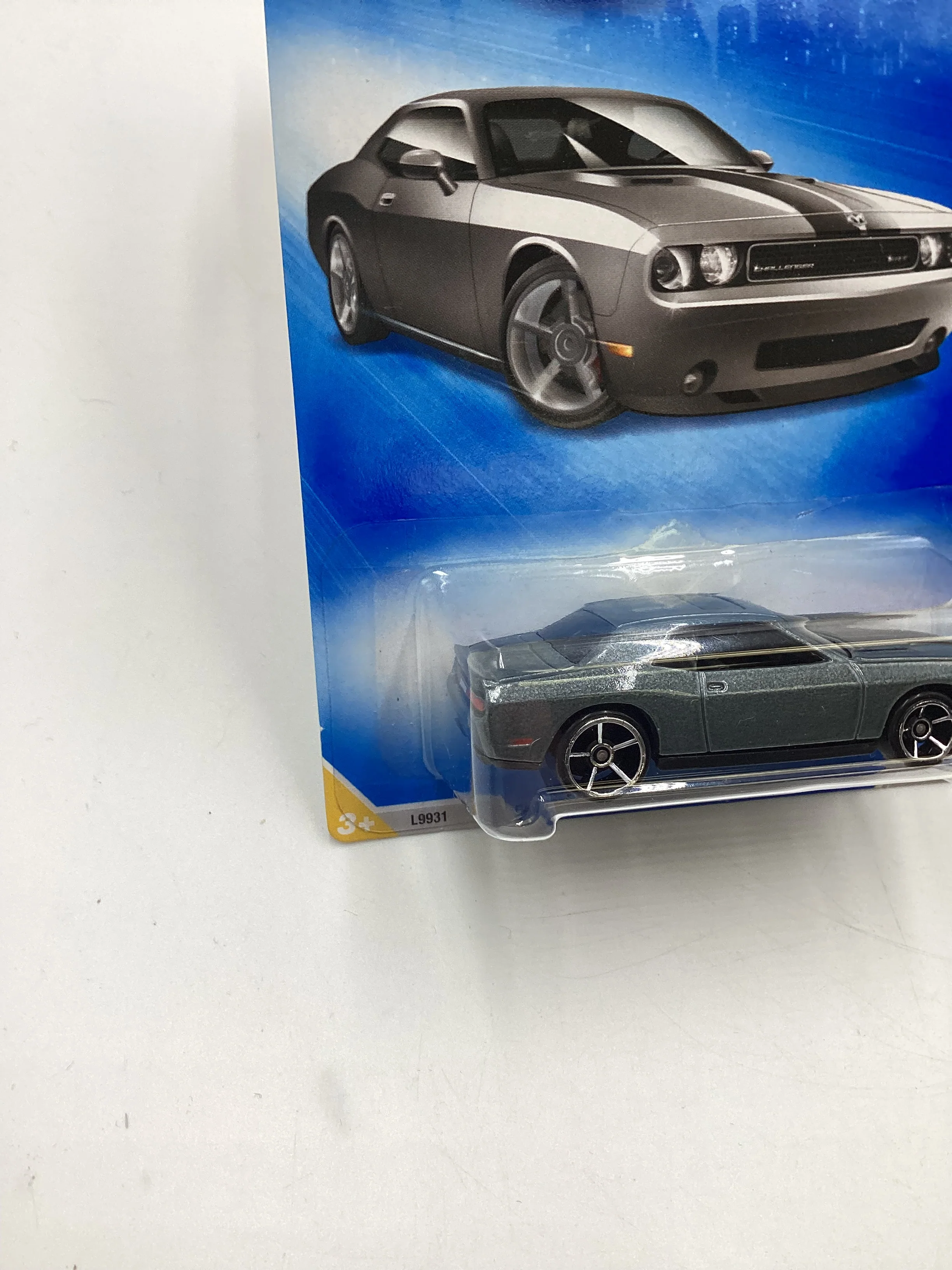 2008 Hot Wheels New Models #16 Dodge Challenger SRT8 Gray Kmart Exclusive 239C - Image 5