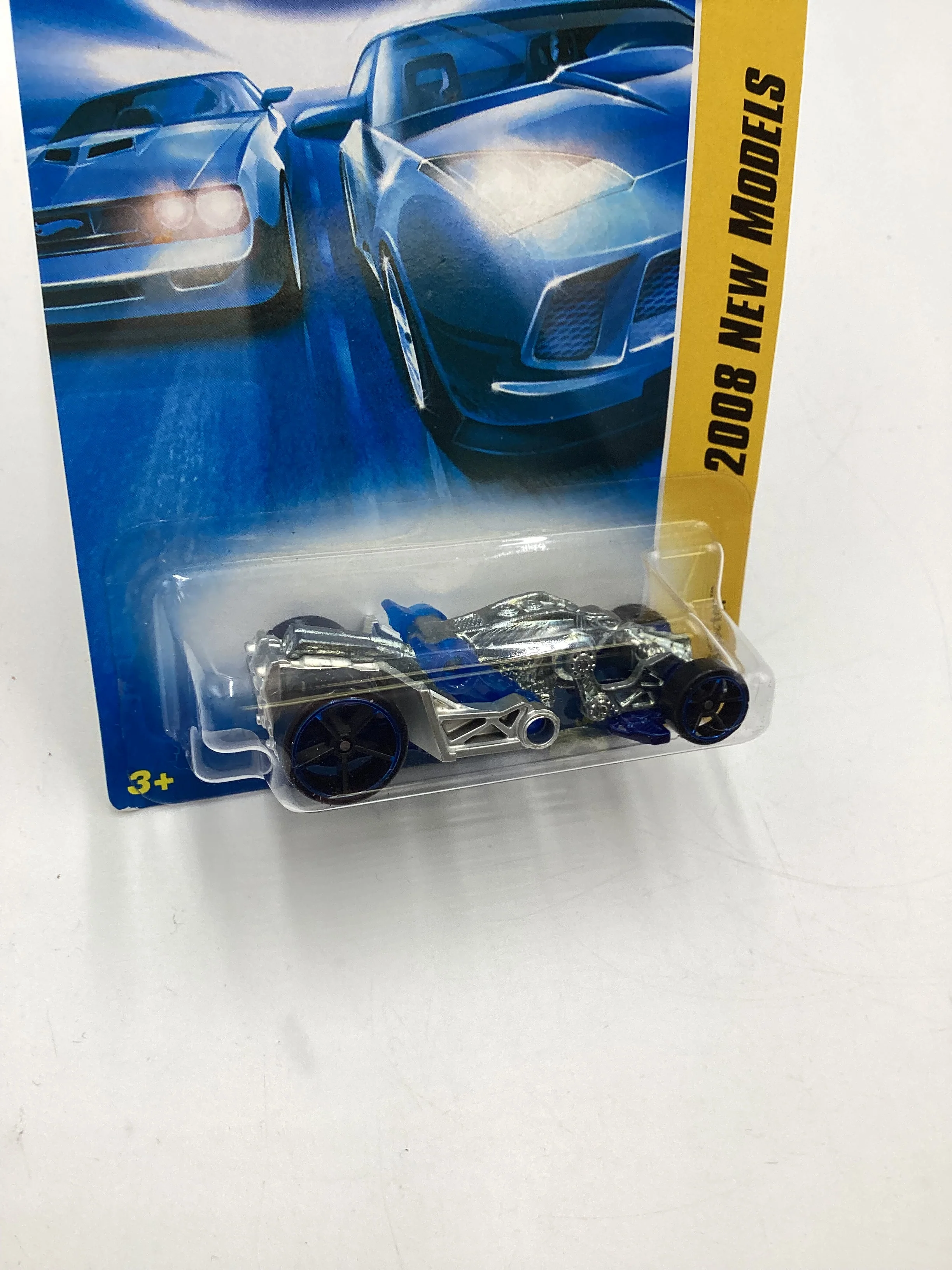 2008 Hot Wheels New Models #2 Spector Blue AA2 - Image 5