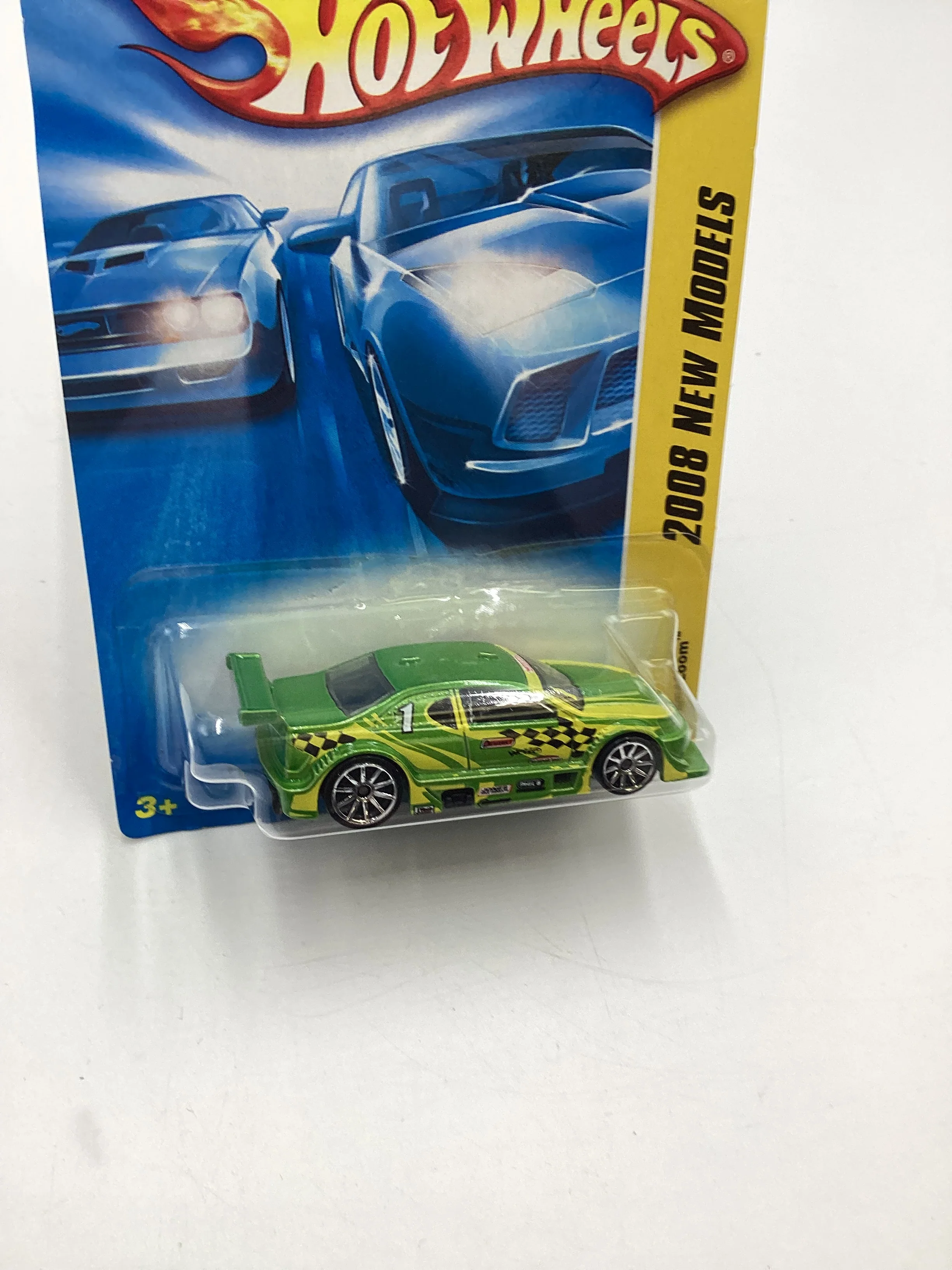 2008 Hot Wheels New Models #30 Amazoom Green 116B - Image 5