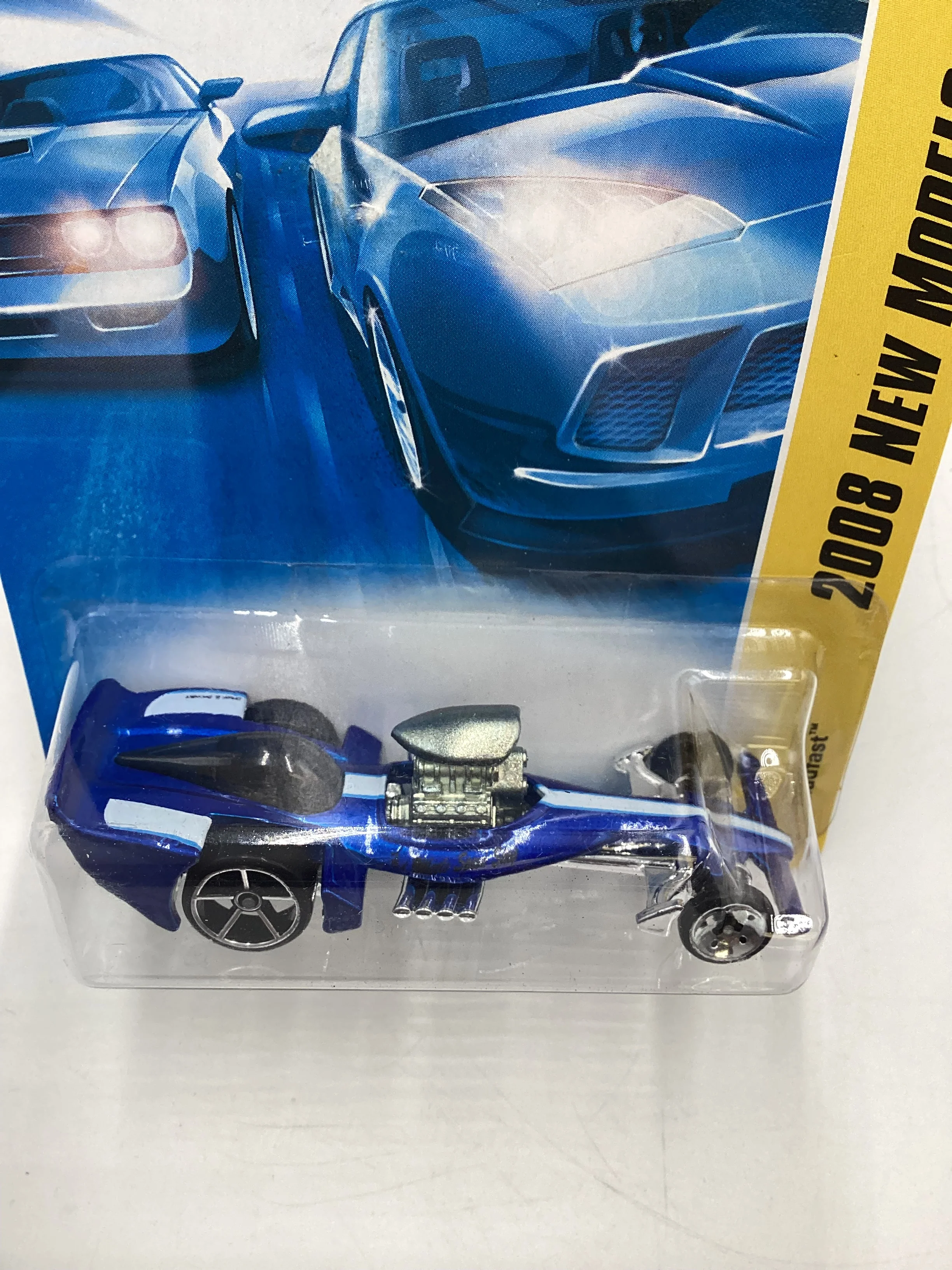2008 Hot Wheels New Models #34 Madfast Blue BB3 - Image 6