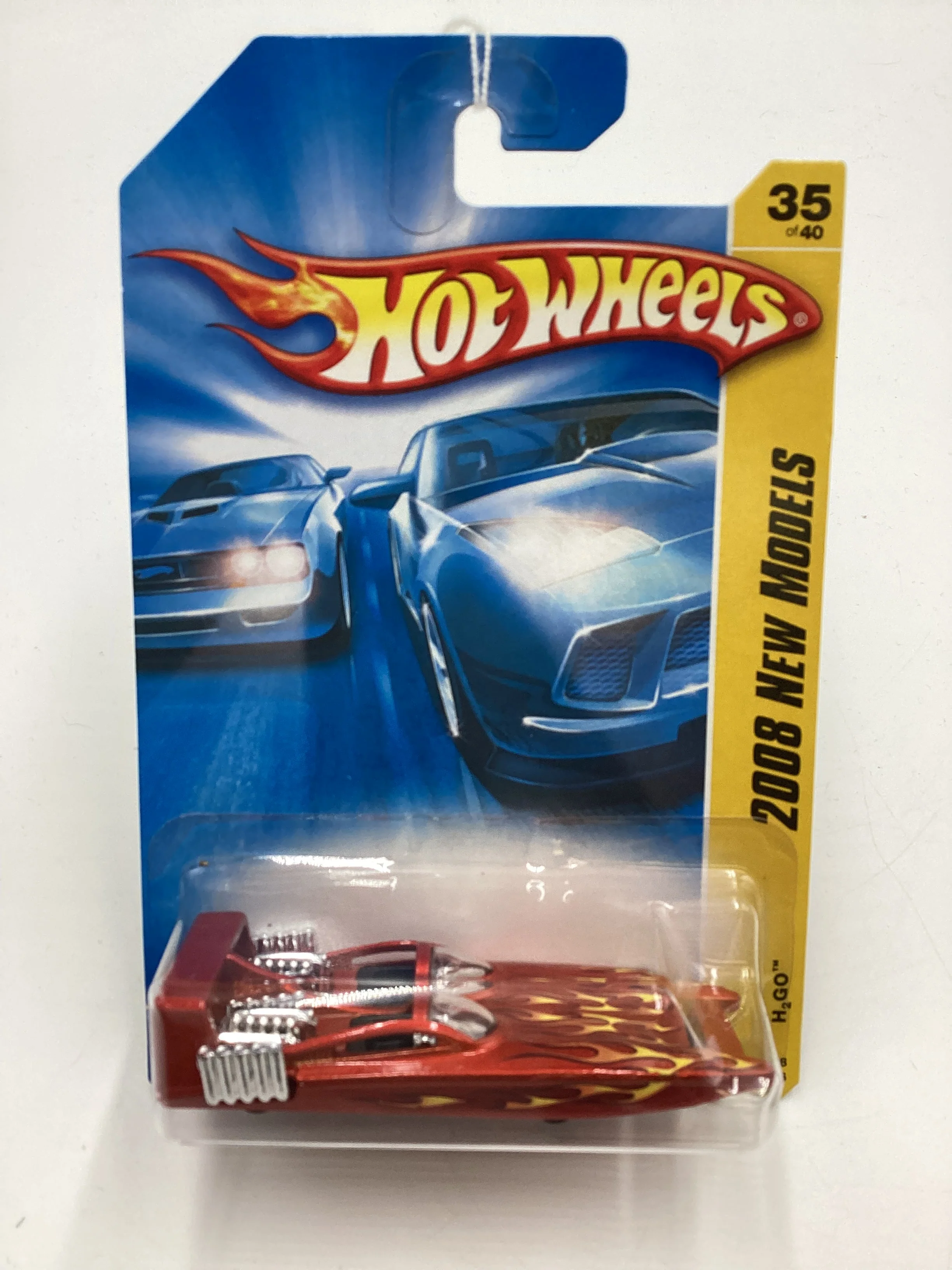 2008 Hot Wheels New Models #35 H2Go Orange BB3 - Image 2