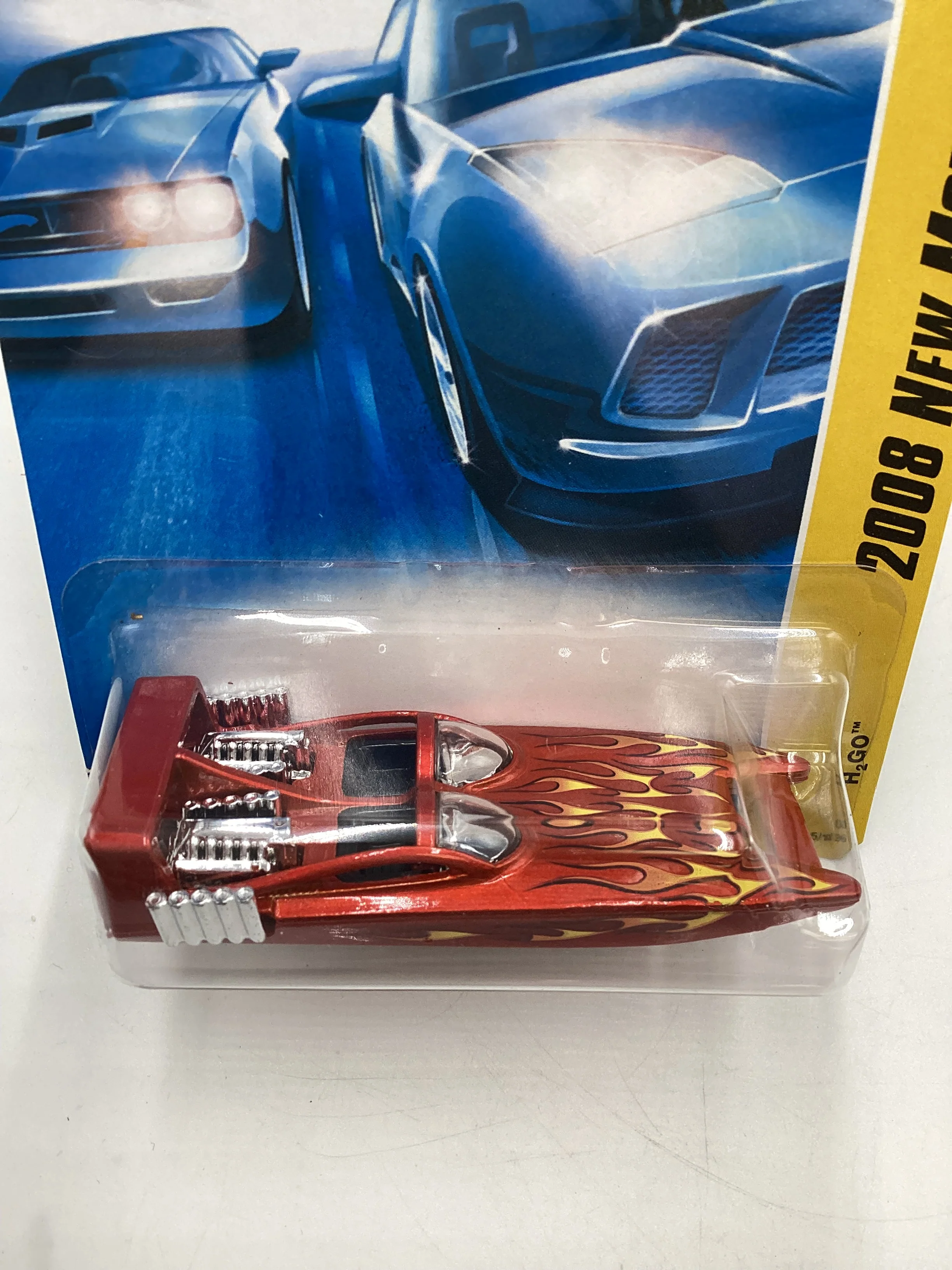 2008 Hot Wheels New Models #35 H2Go Orange BB3 - Image 6