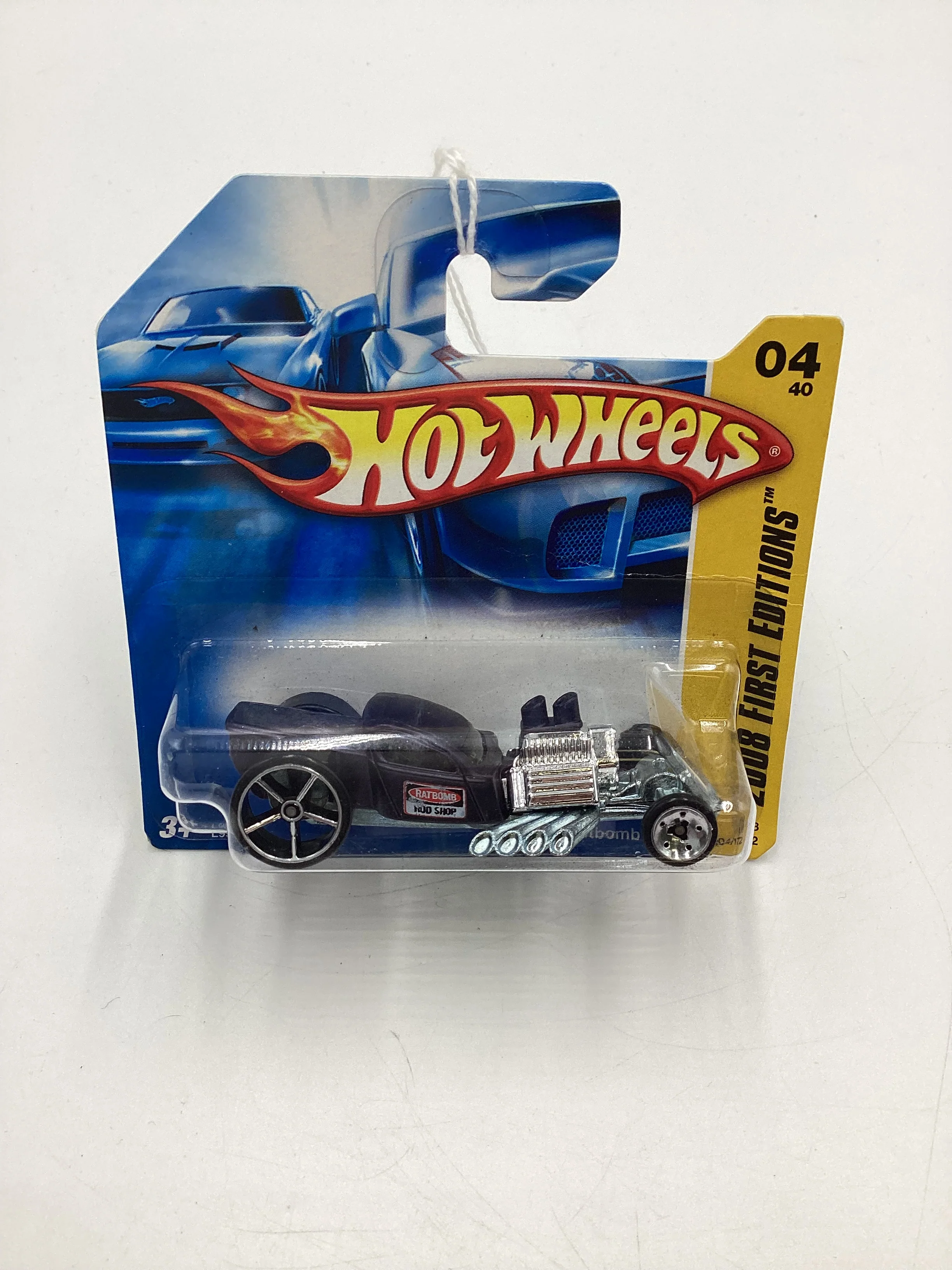 2008 Hot Wheels New Models #4 Ratbomb Satin Purple AA5 - Image 2