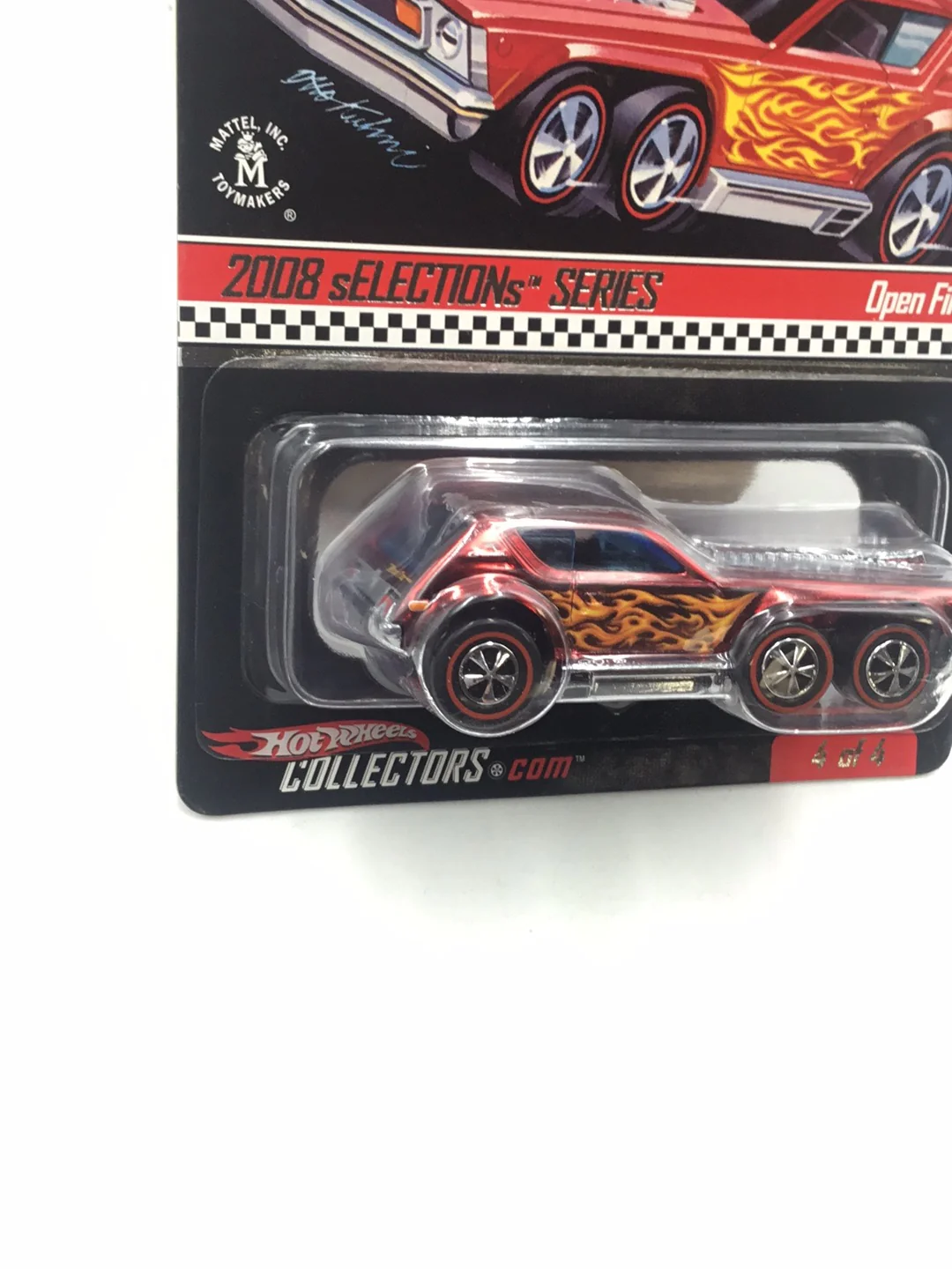 2008 hot wheels redline club RLC Open Fire #4  Number 5277/5791 - Image 3