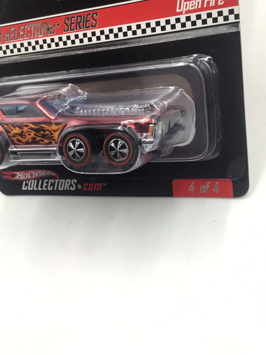 2008 hot wheels redline club RLC Open Fire #4  Number 5277/5791 - Image 4