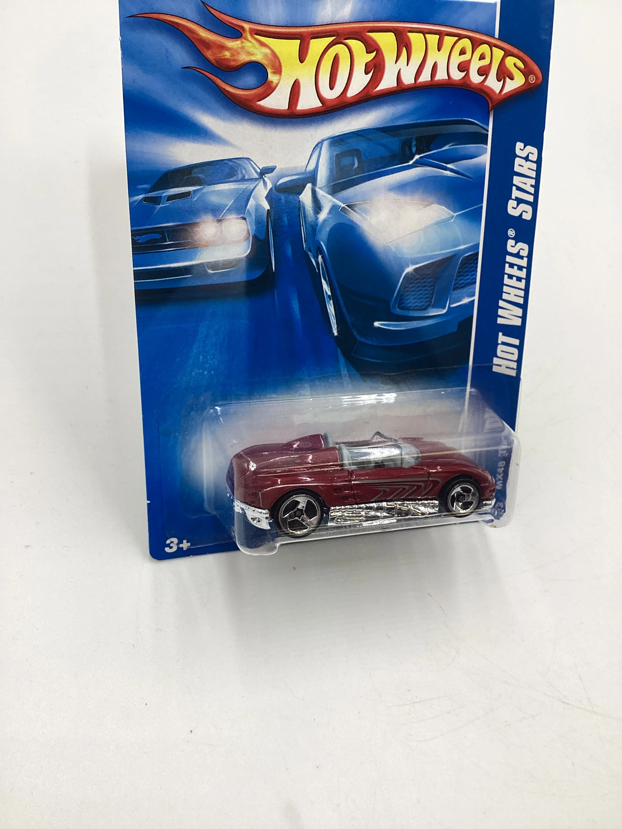 2008 Hot Wheels Stars #78 MX48 International Card Turbo Red EE5 - Image 5