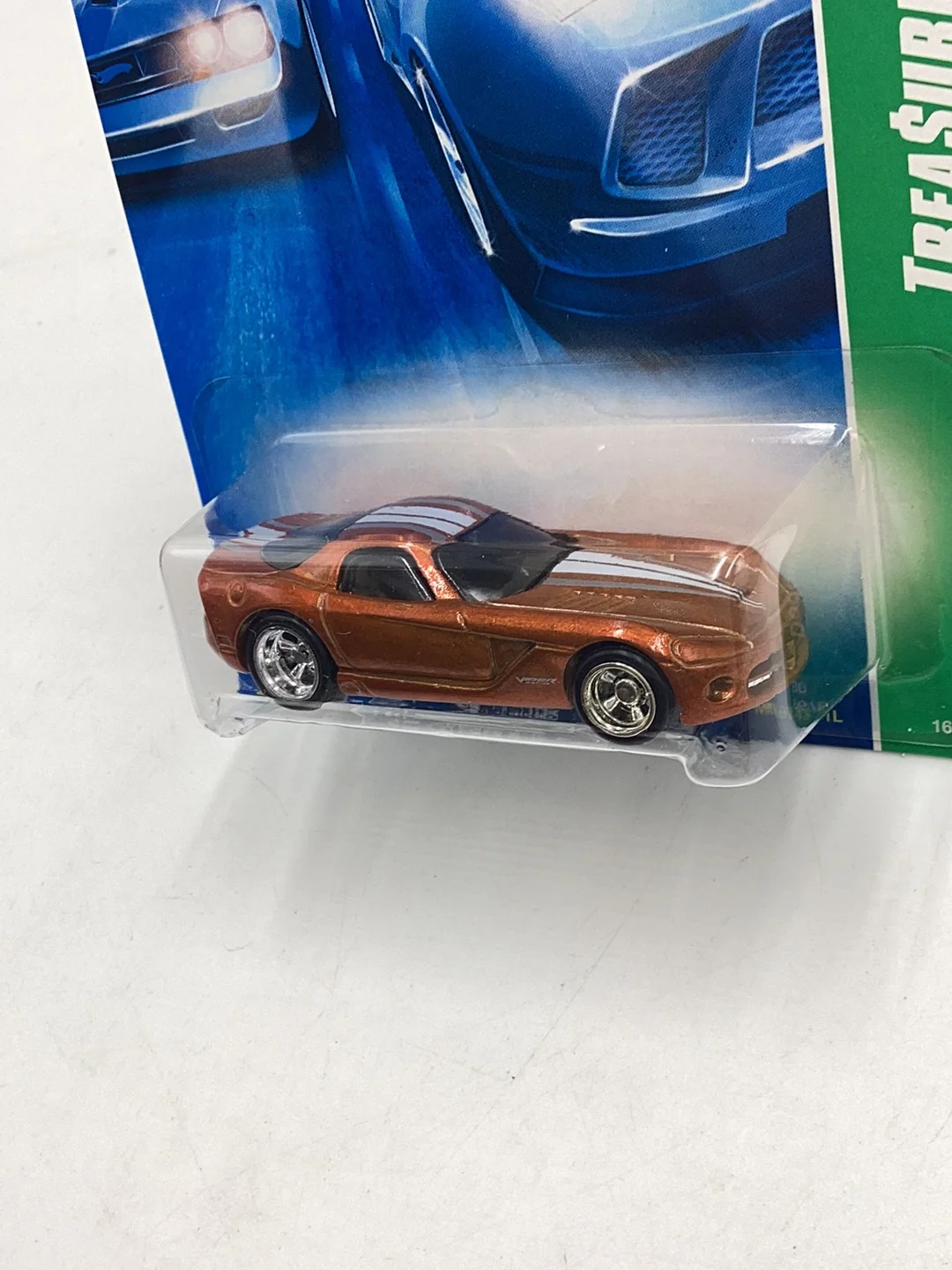 2008 Hot Wheels Super Treasure Hunt #168 Dodge Viper W/Protector - Image 4