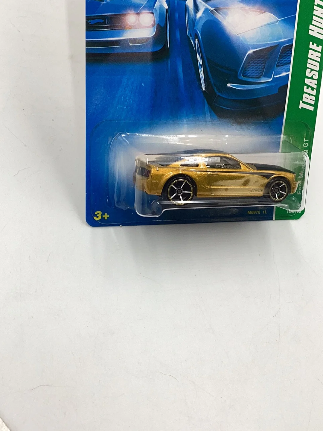 2008 Hot Wheels Treasure Hunt #164 Ford Mustang GT 64C - Image 3