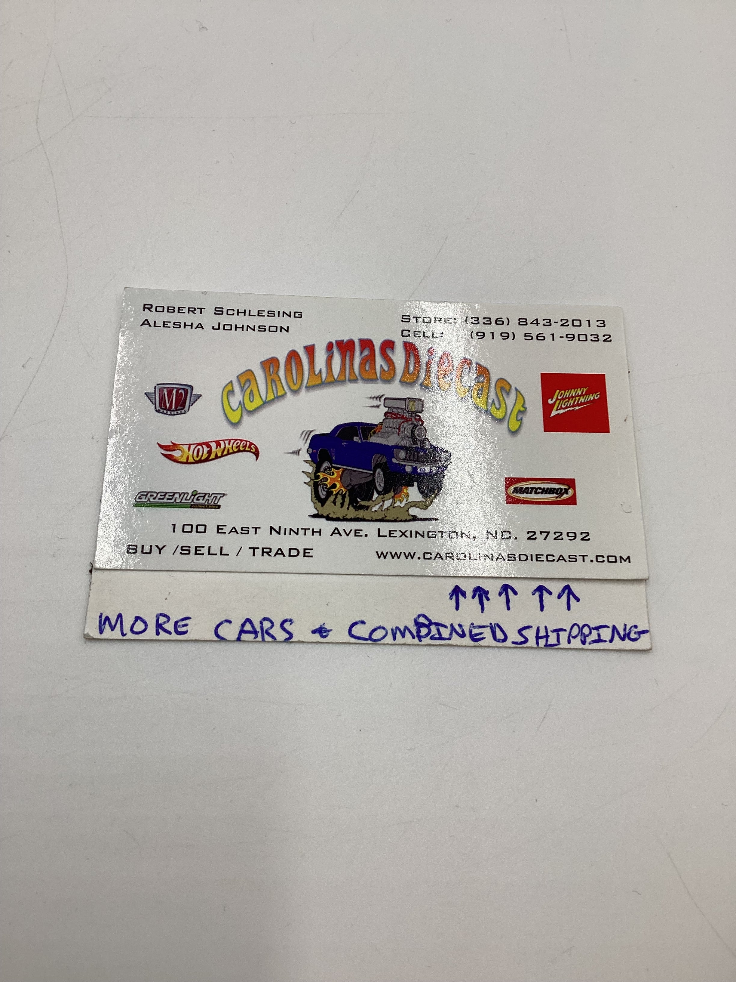 2008 Hot Wheels Web Trading Cars #85 Cadillac Sixteen Silver 60A - Image 8