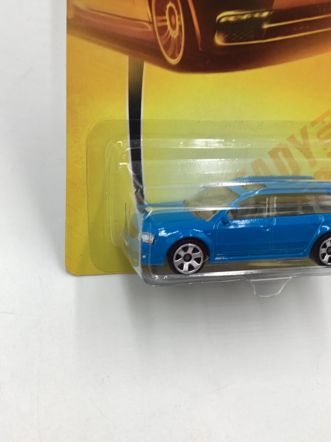 2008 Matchbox #36 Audi RS 6 Avant blue 217B - Image 3