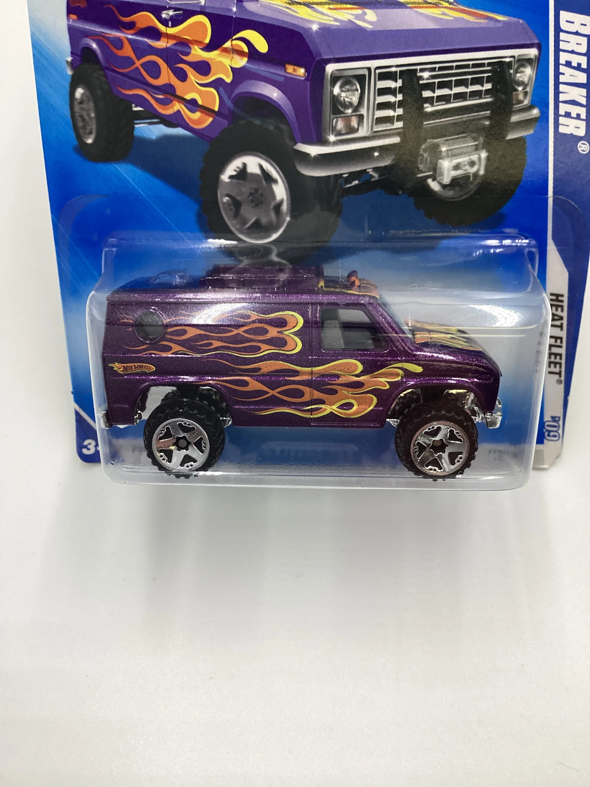 2009 Hot Wheels #119 Baja Breaker Purple - Image 3