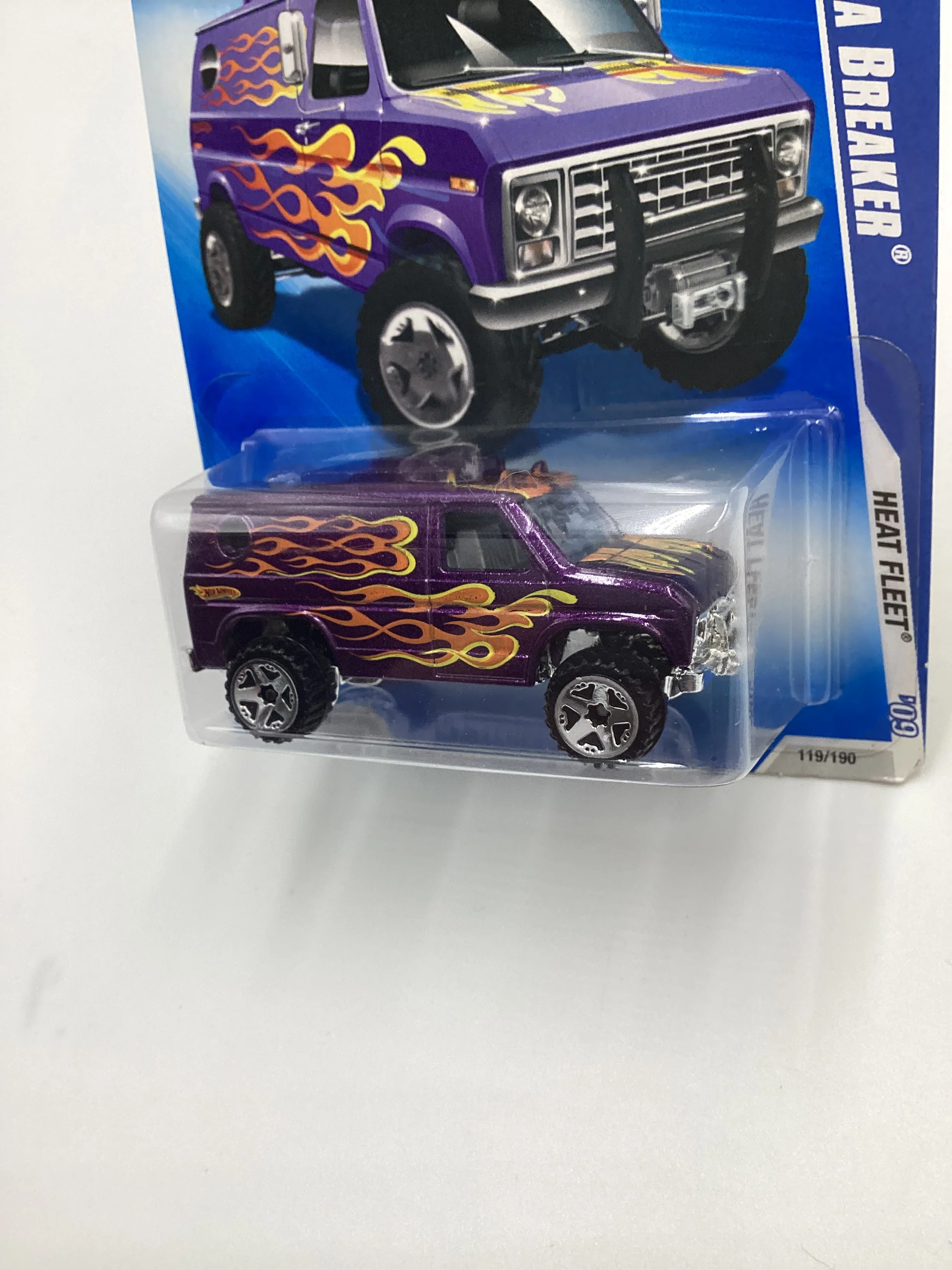 2009 Hot Wheels #119 Baja Breaker Purple - Image 4