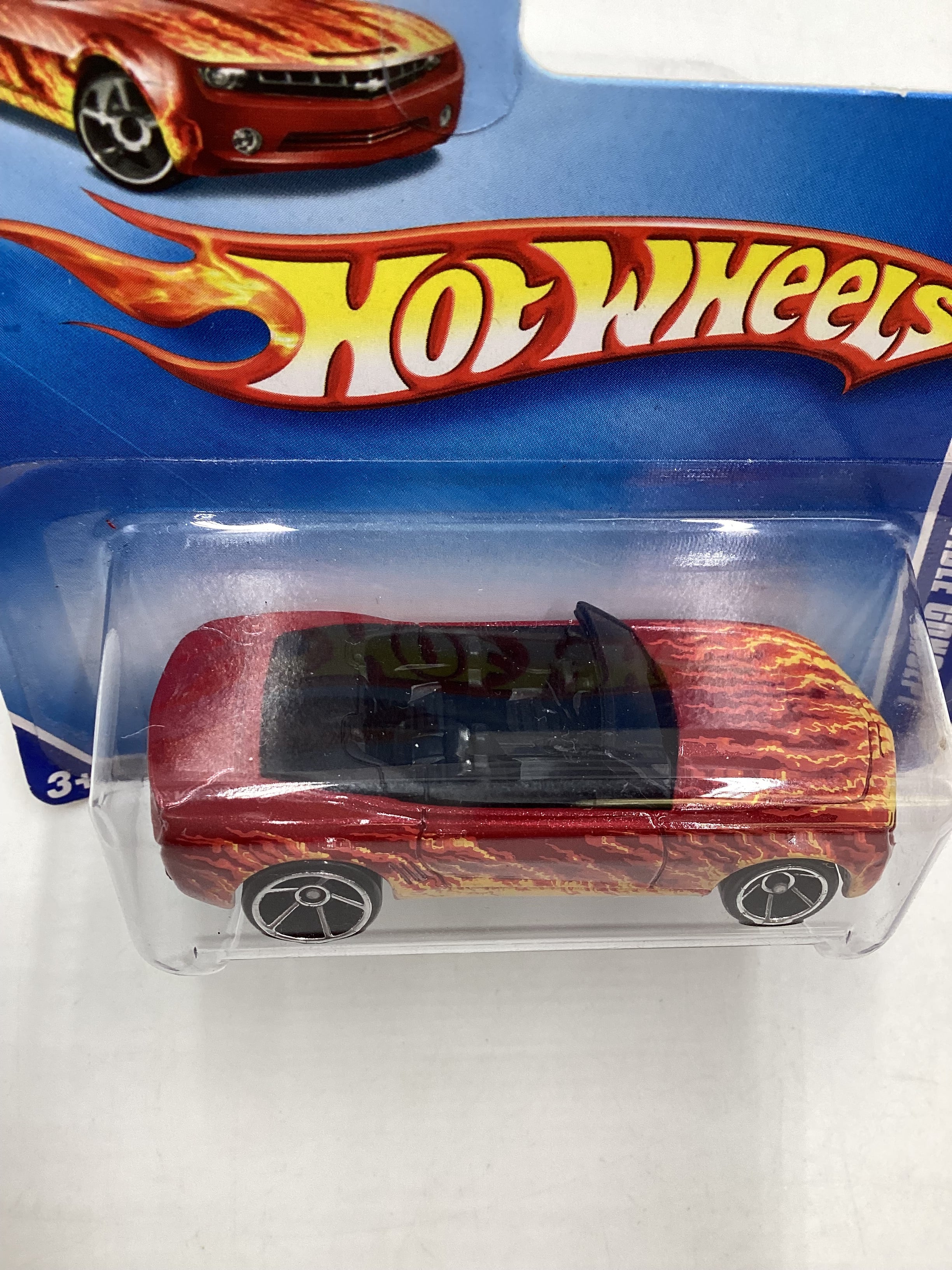 2009 Hot wheels  #122 Short Card Camaro Convertible concept 13B - Image 6